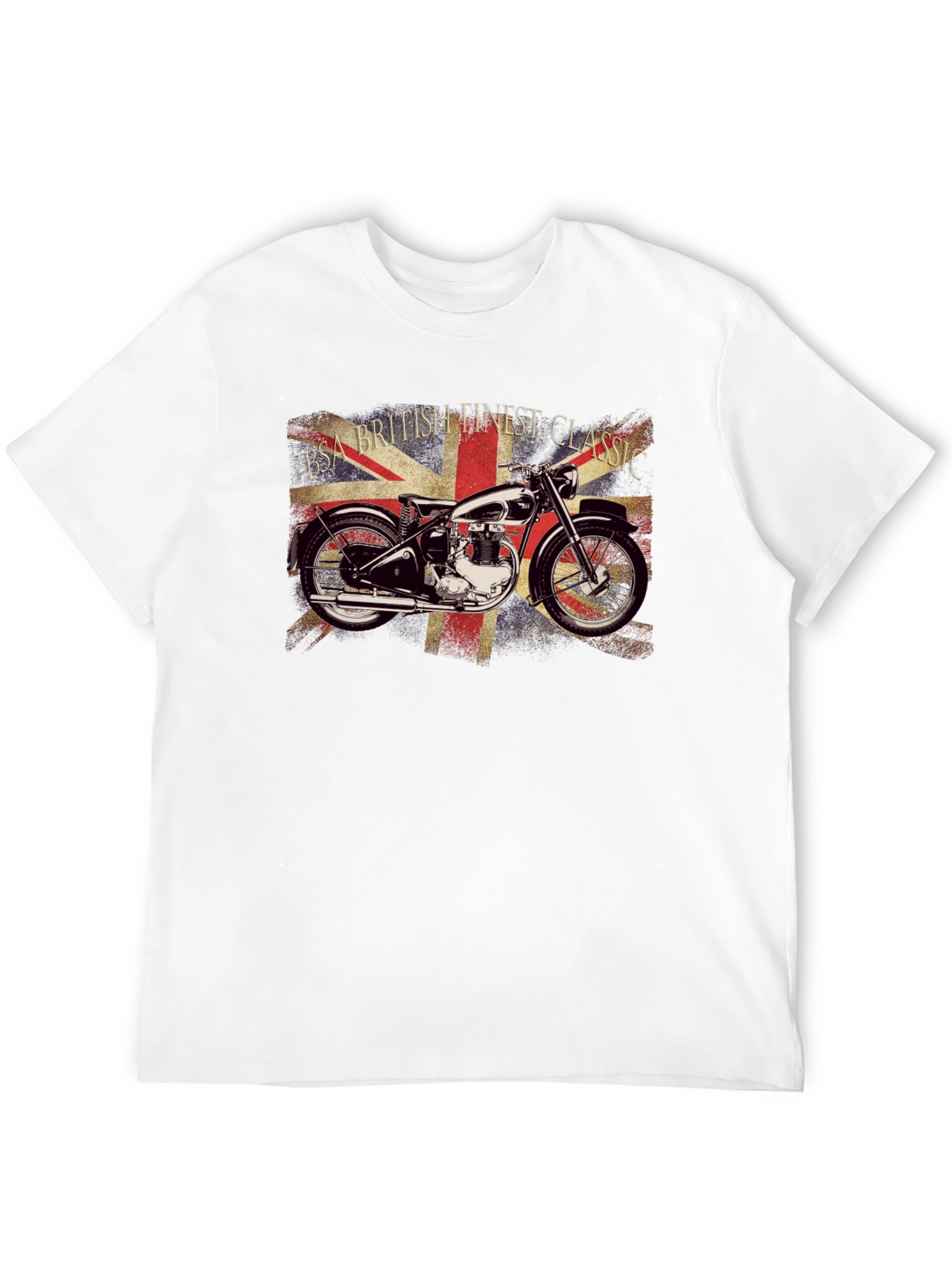 BSA British Finest Classic Motorcycle T-Shirt