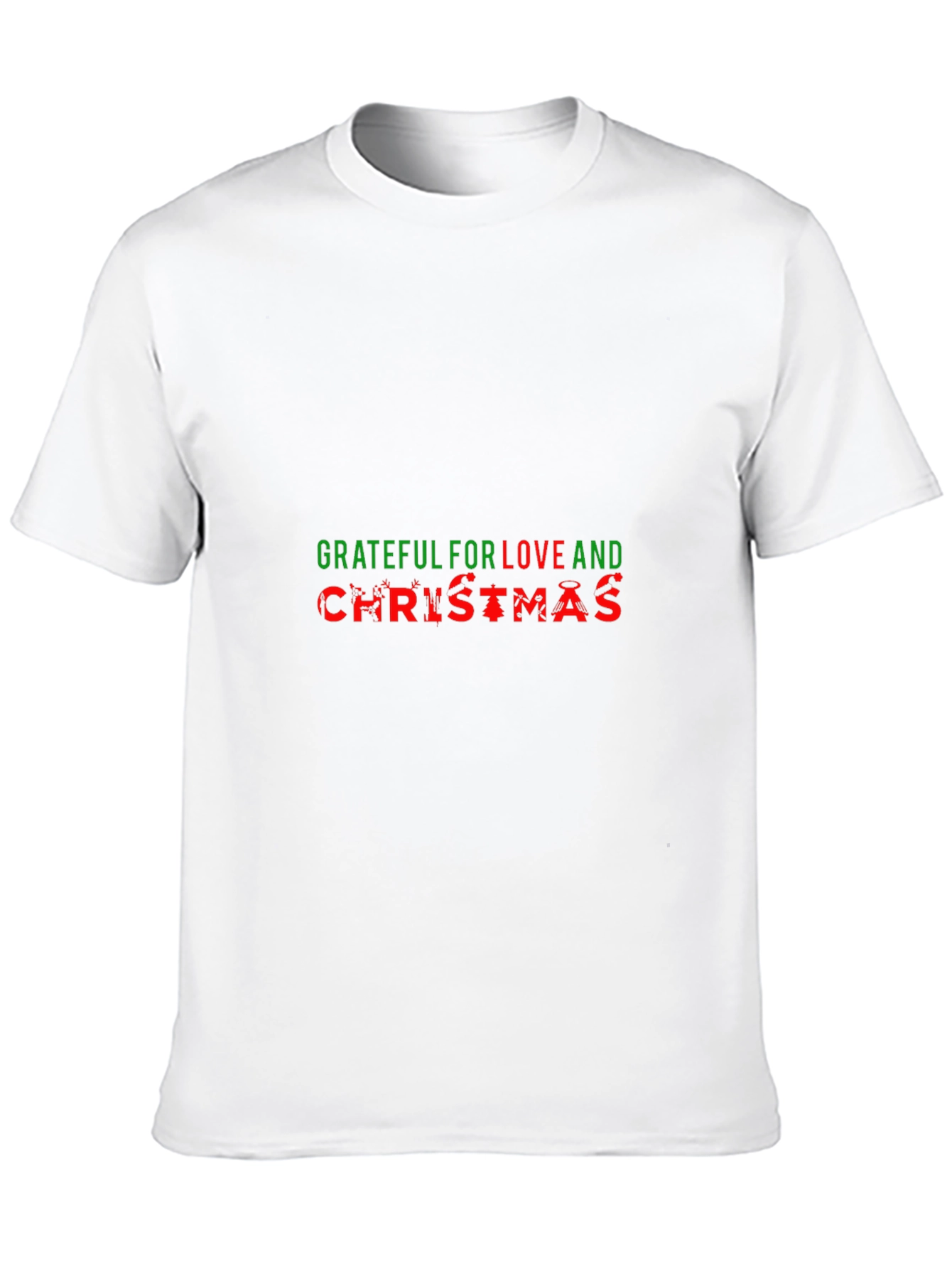 Grateful for Love and Christmas T-Shirt
