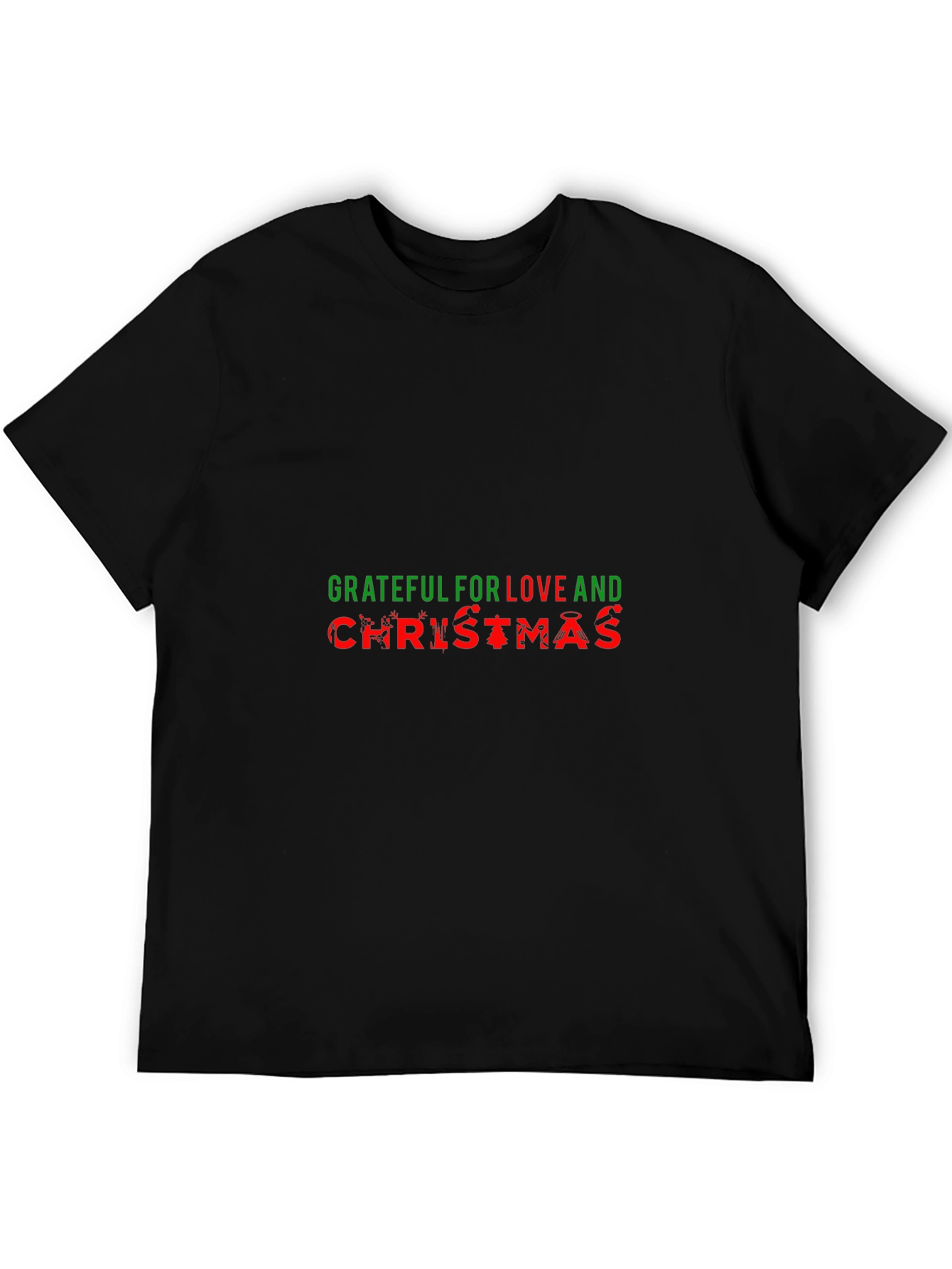 Grateful for Love and Christmas T-Shirt
