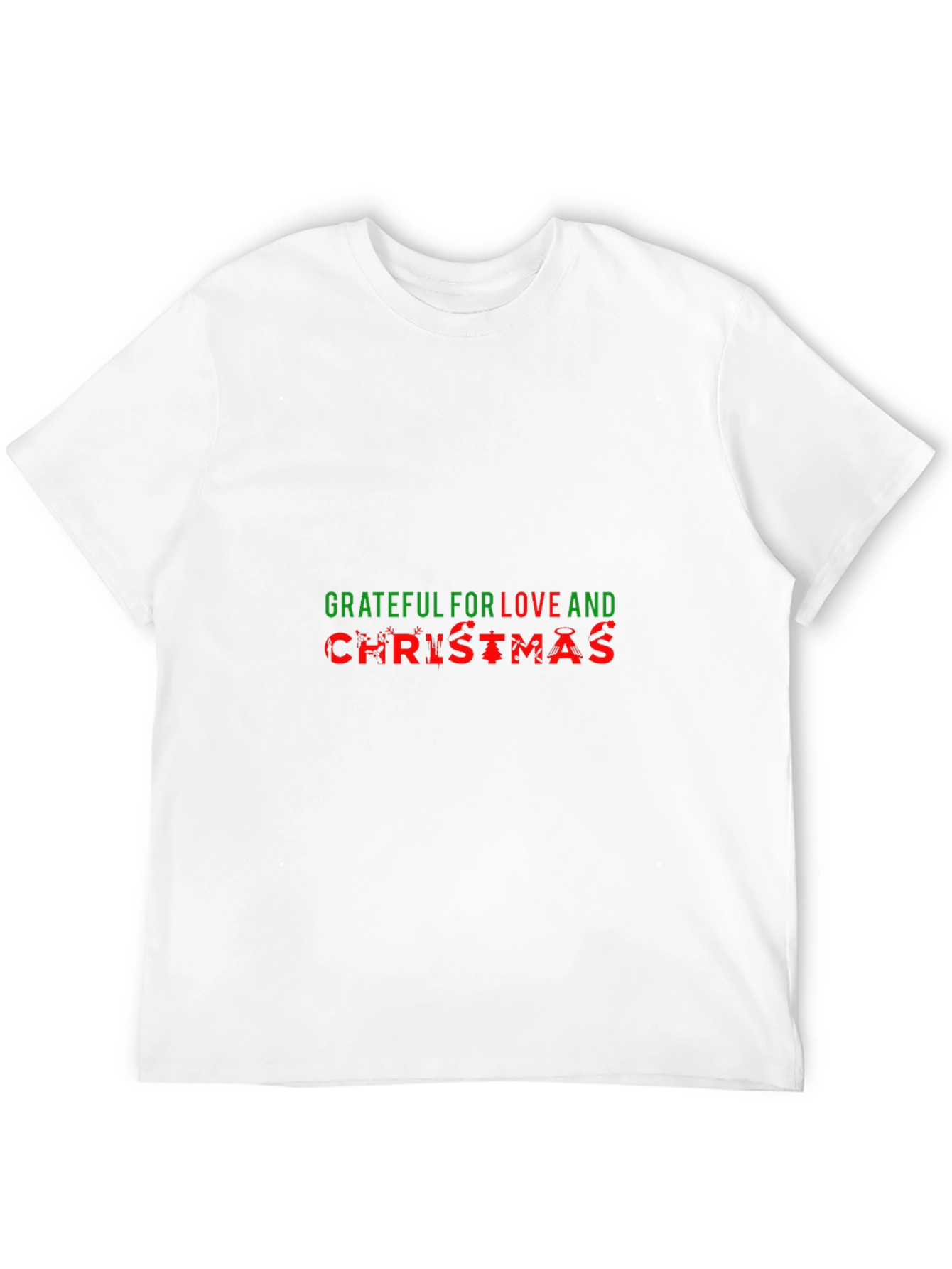 Grateful for Love and Christmas T-Shirt