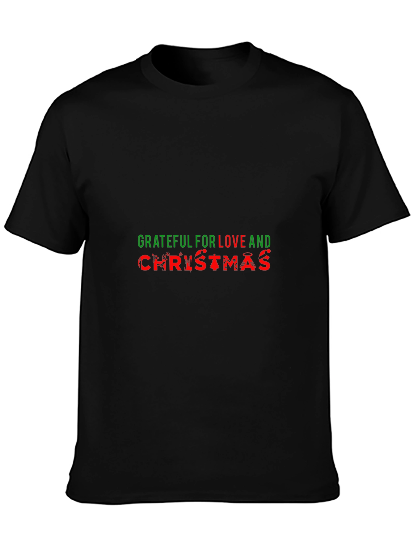 Grateful for Love and Christmas T-Shirt