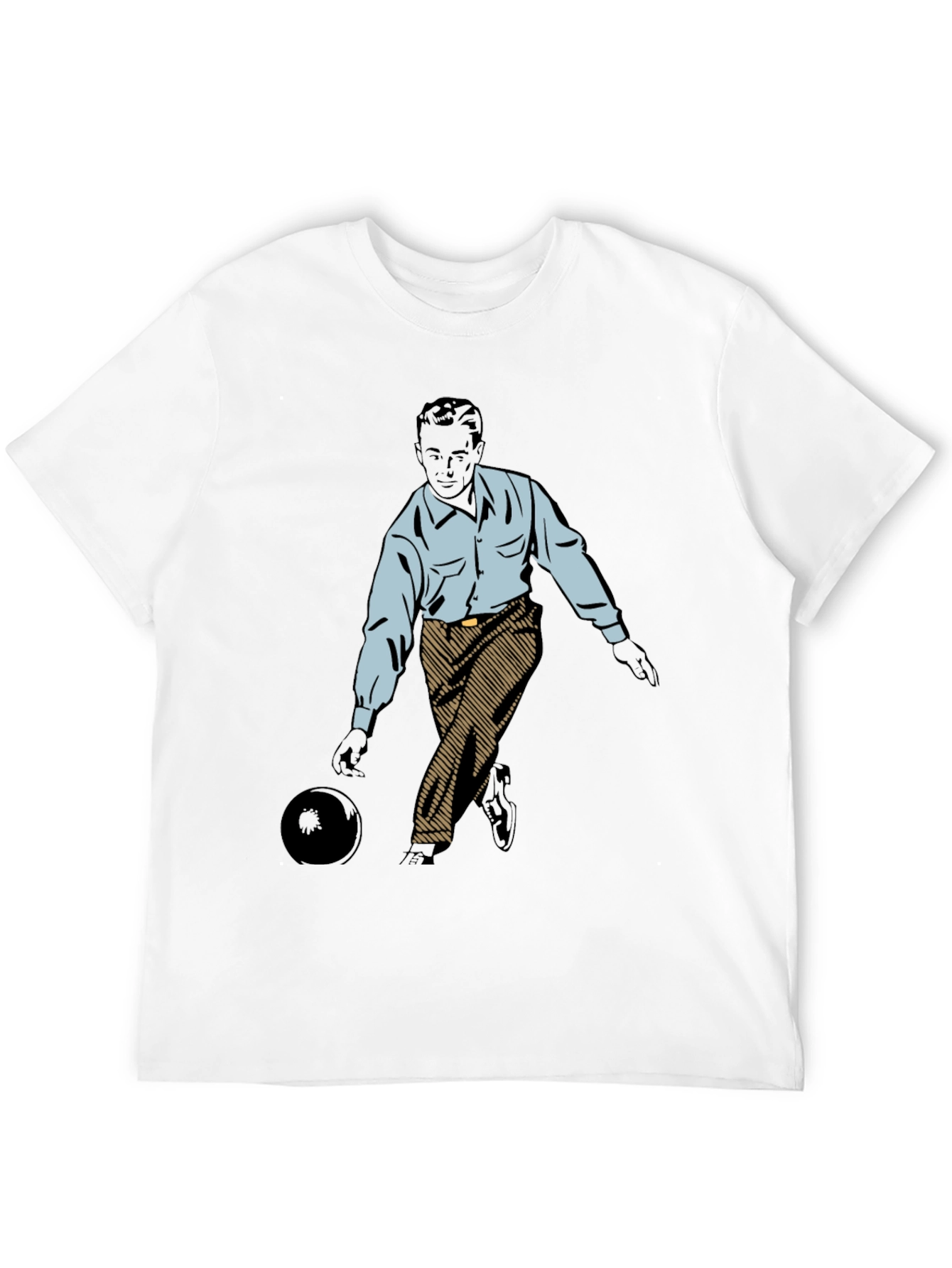 Retro Bowling T-Shirt - Stylish & Unique Design