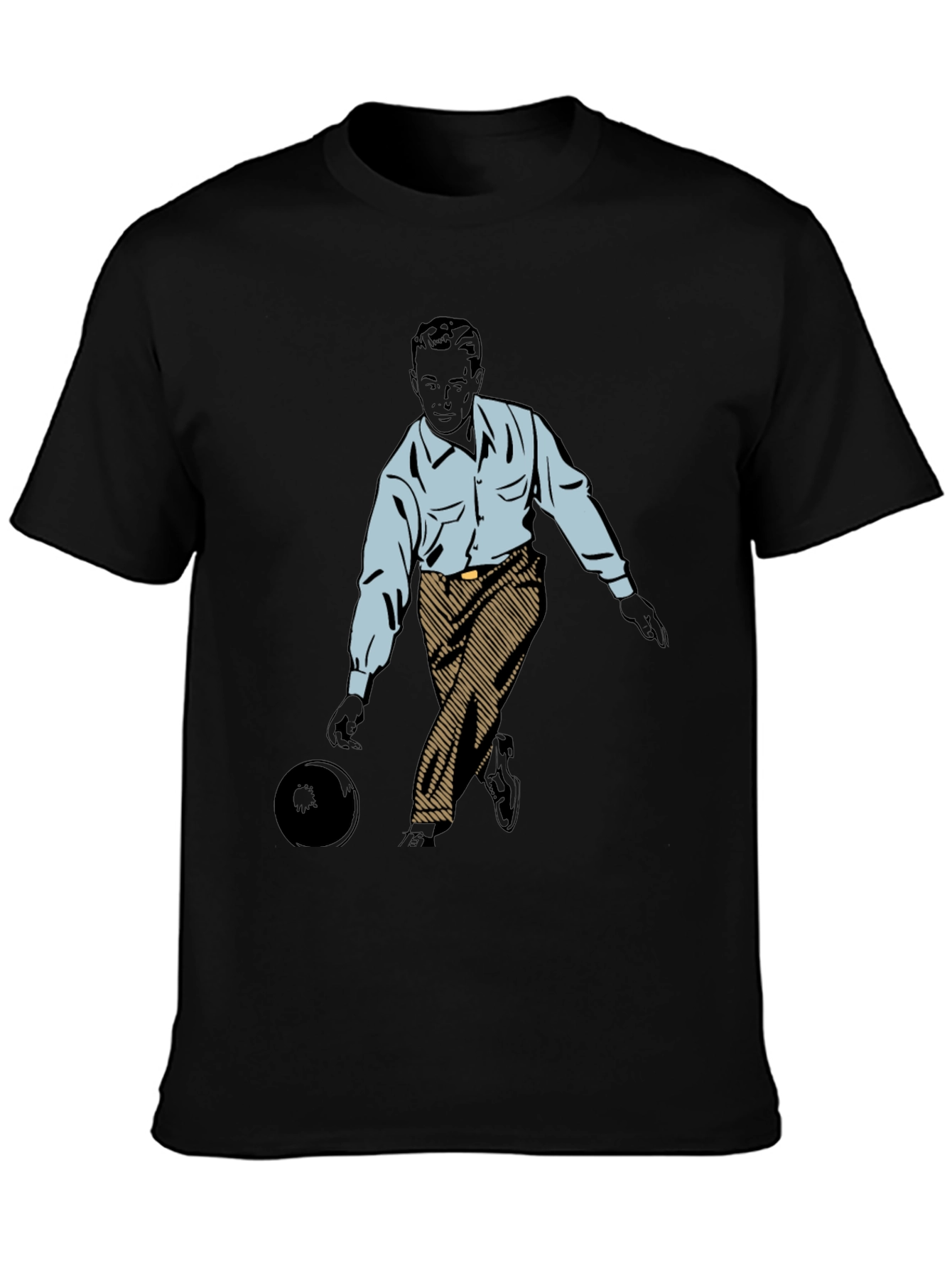 Retro Bowling T-Shirt - Stylish & Unique Design