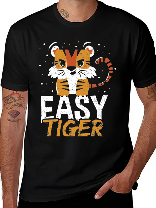 Easy Tiger Graphic Tee Black T-Shirt