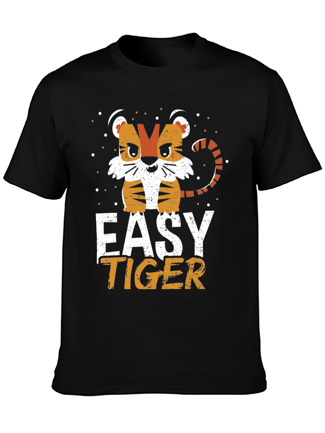 Easy Tiger Graphic Tee Black T-Shirt