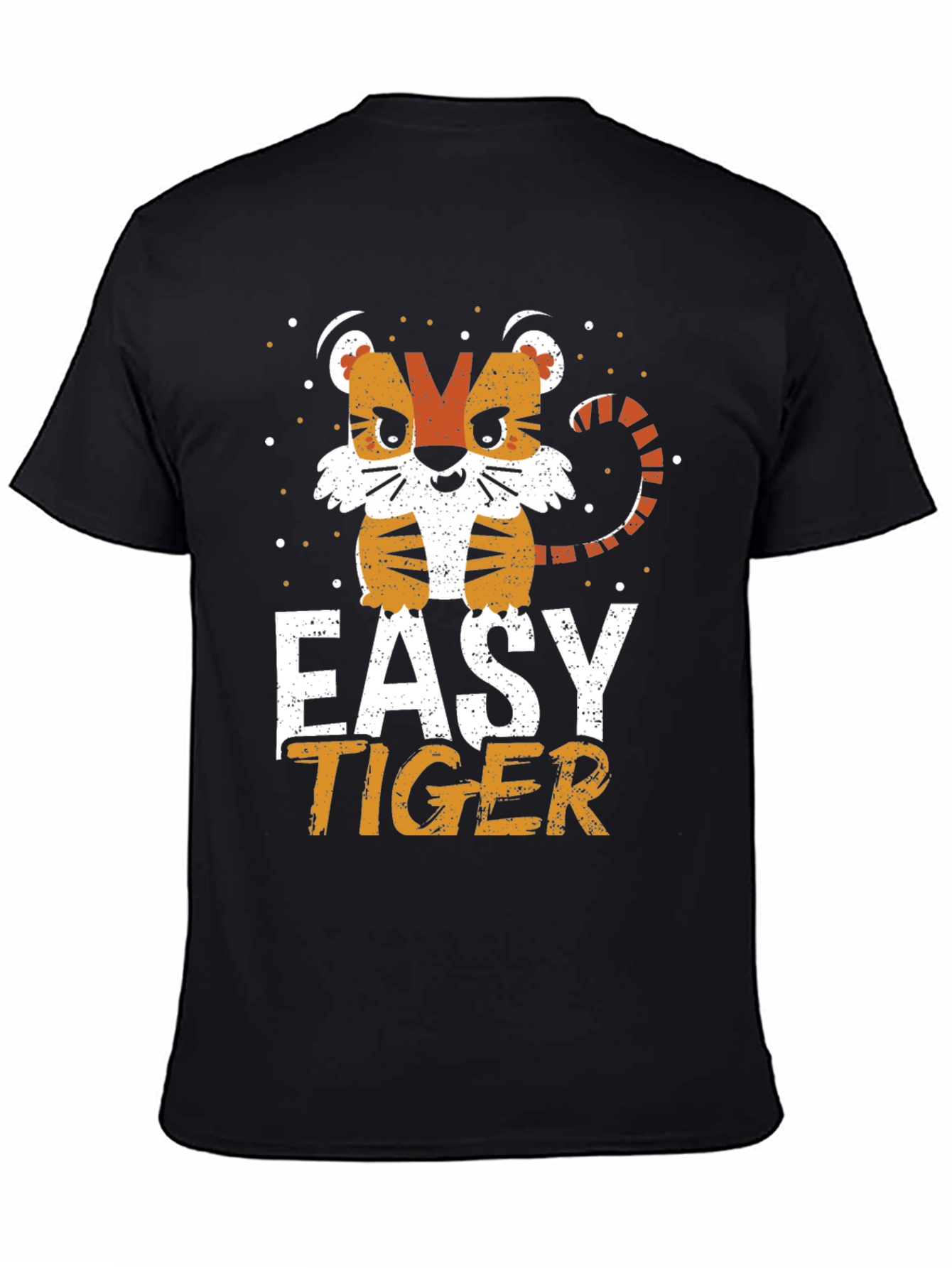 Easy Tiger Graphic Tee Black T-Shirt