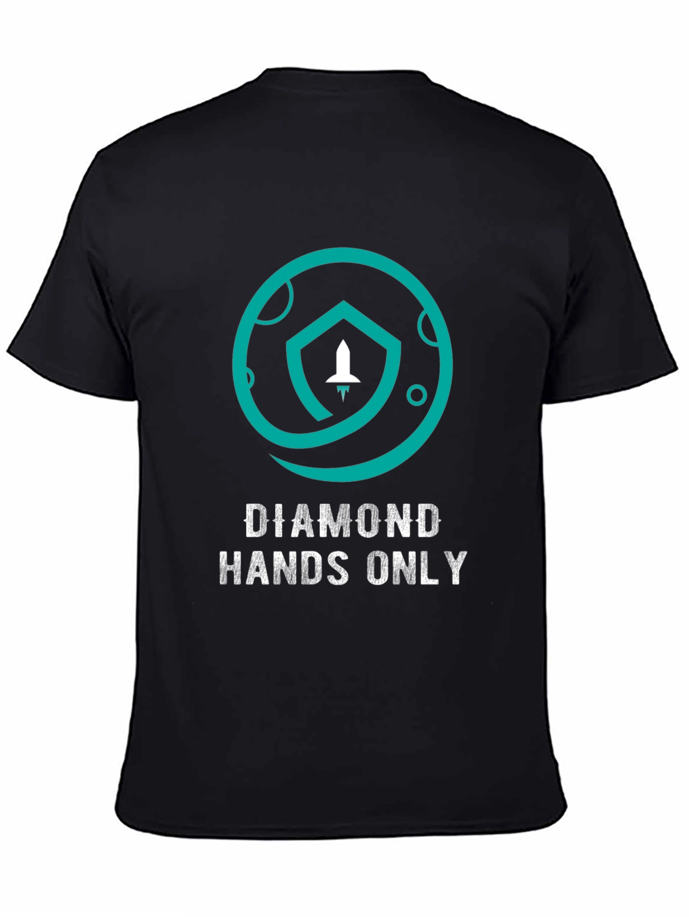 Diamond Hands Only Black T-Shirt