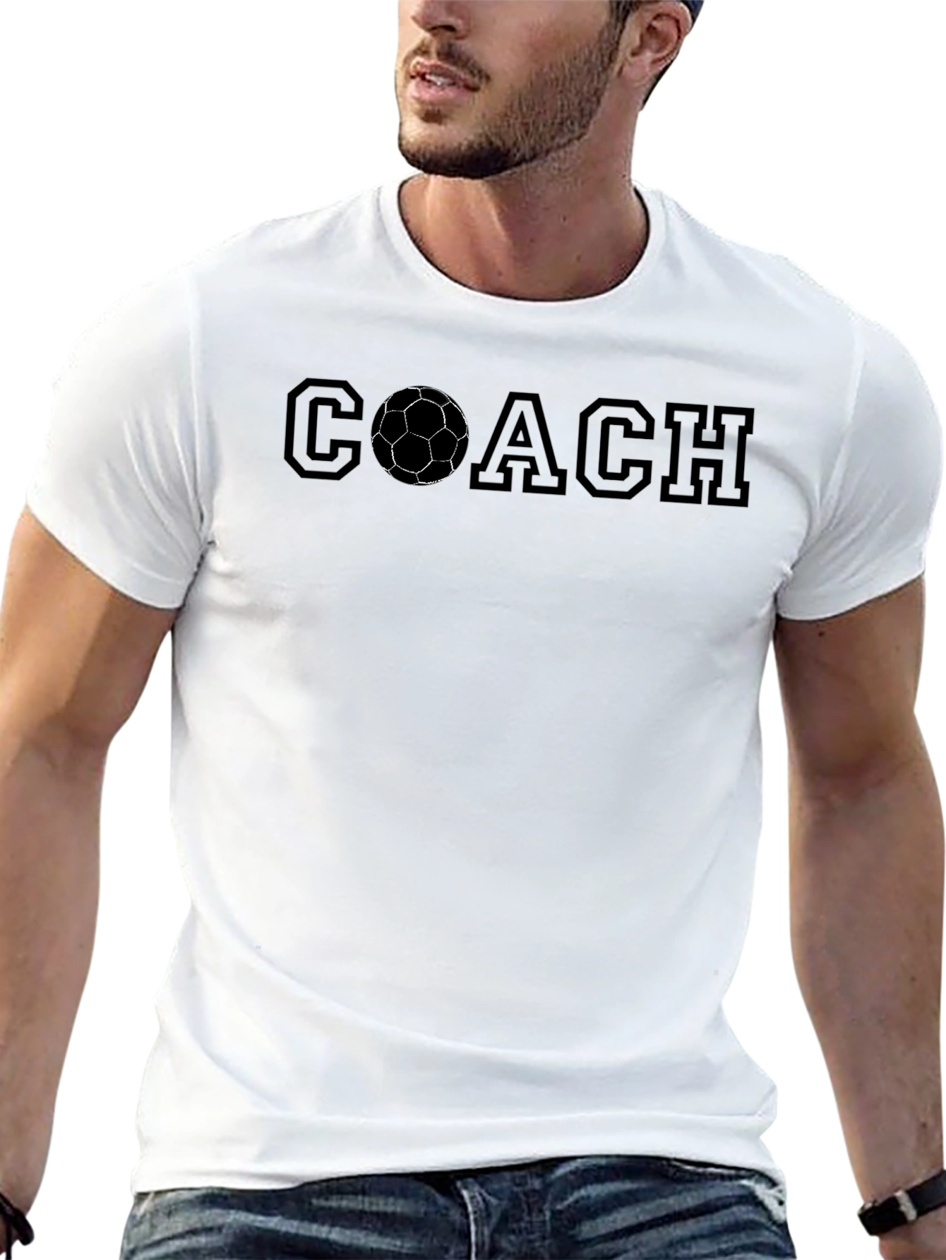 Soccer Coach T-Shirt - Classic Design