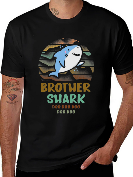 Brother Shark Doo Doo T-Shirt - Mens