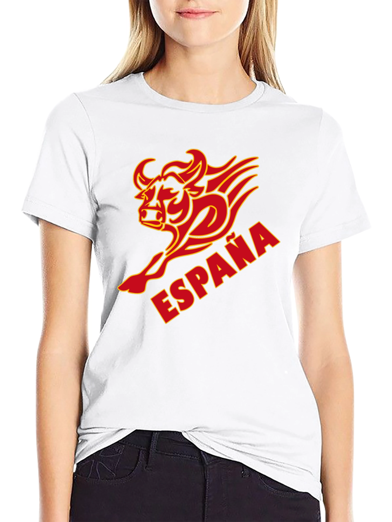 España Bull Graphic Tee - Bold Spanish Style