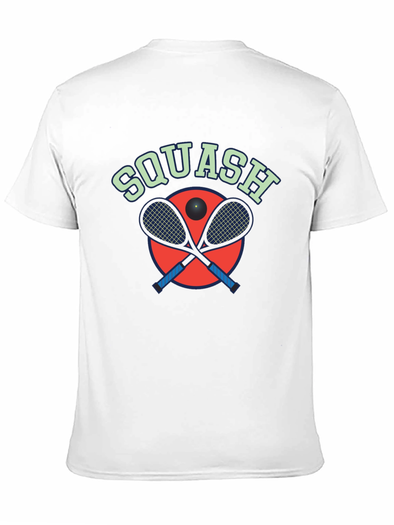 Squash Graphic Tee - Sporty Style