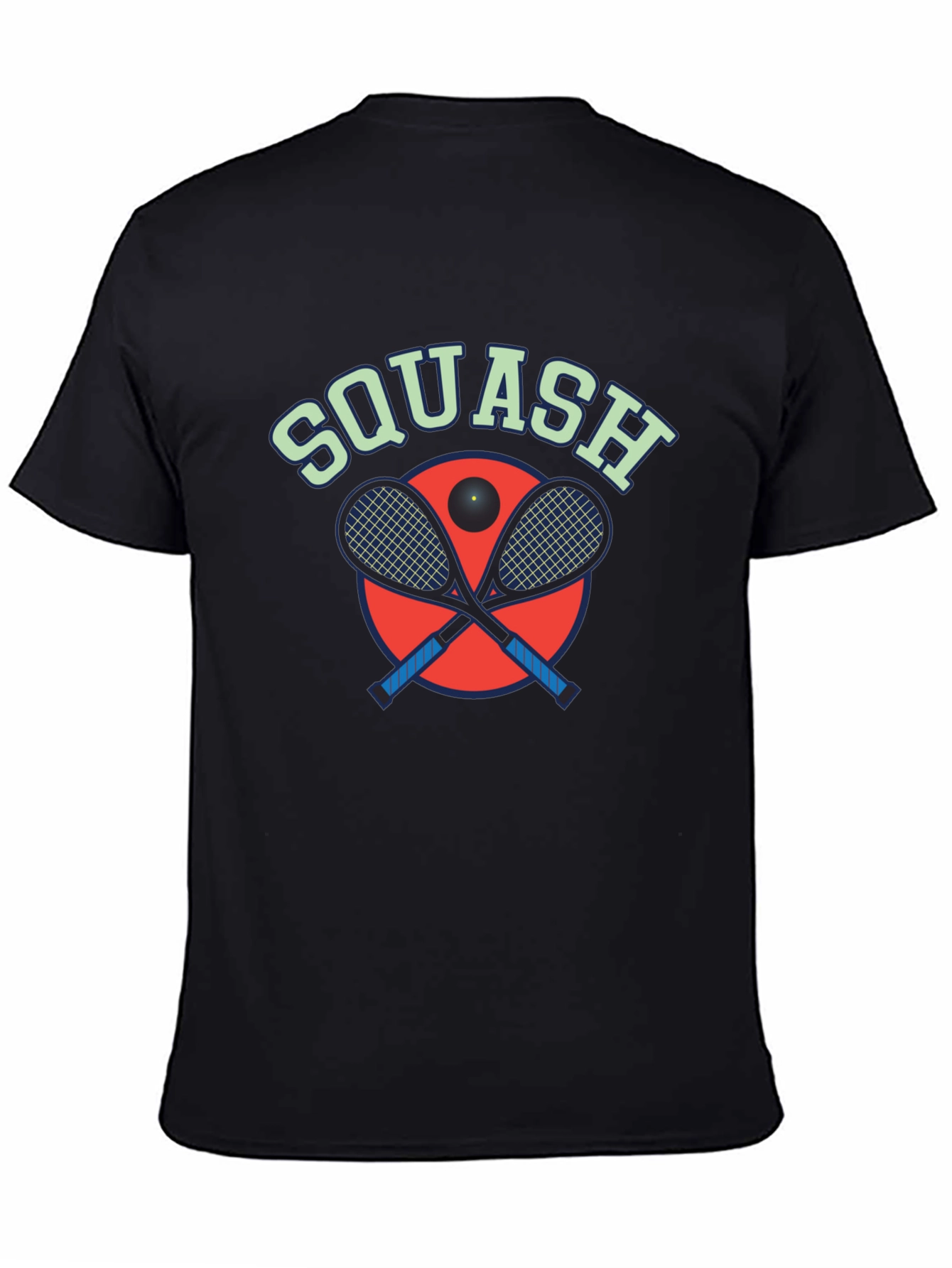 Squash Graphic Tee - Sporty Style