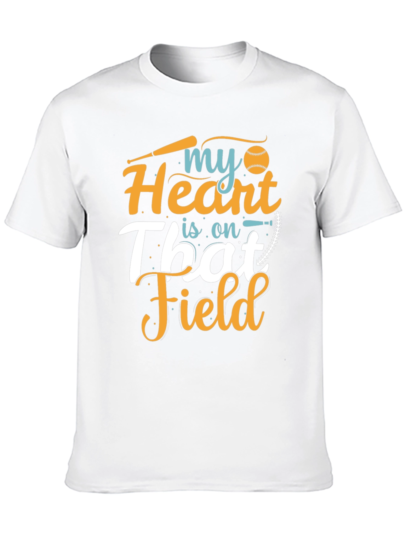 My Heart Is On That Field Graphic Tee