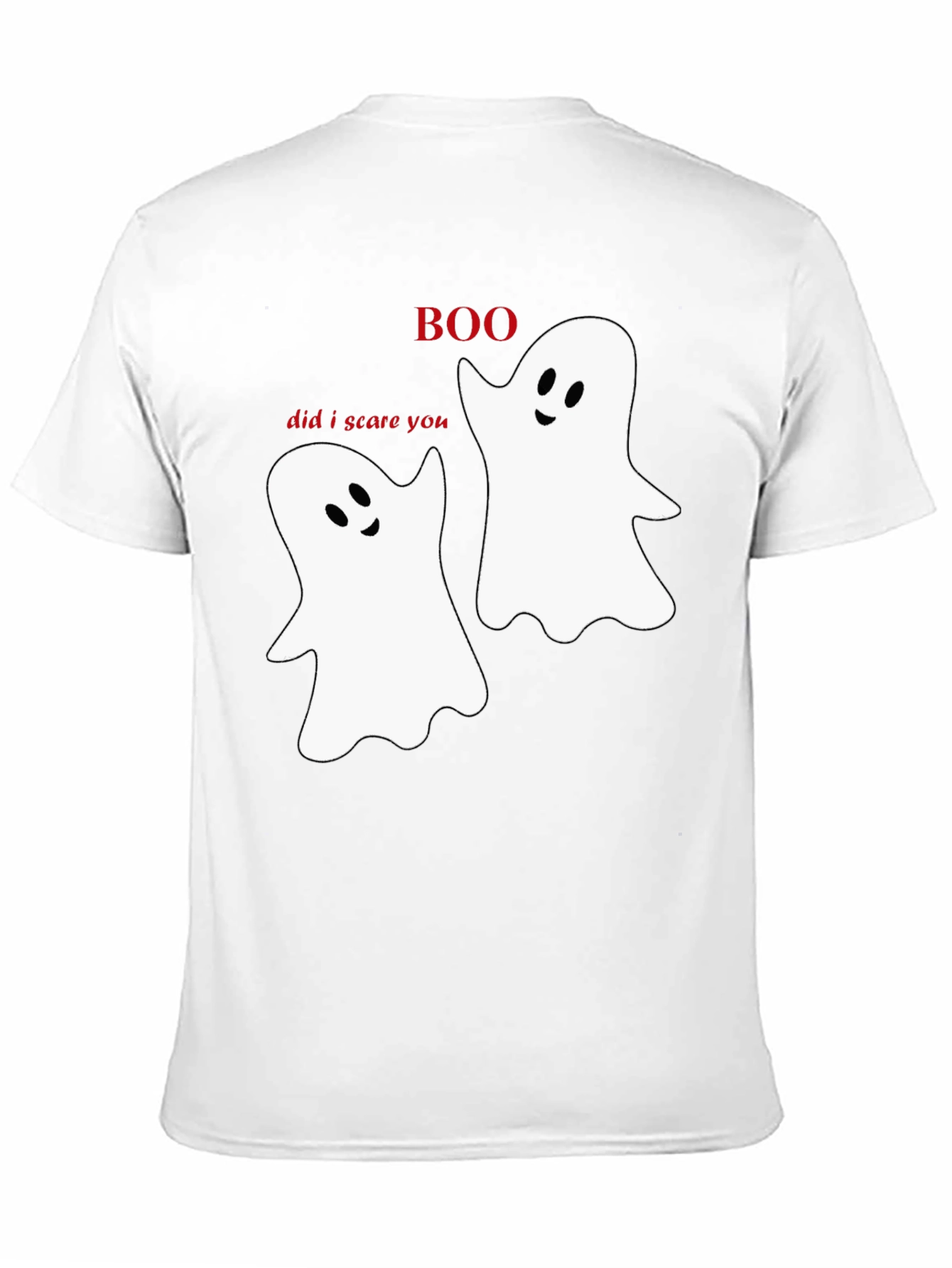 Boo Ghost T-Shirt: Spooky & Fun Halloween Tee!