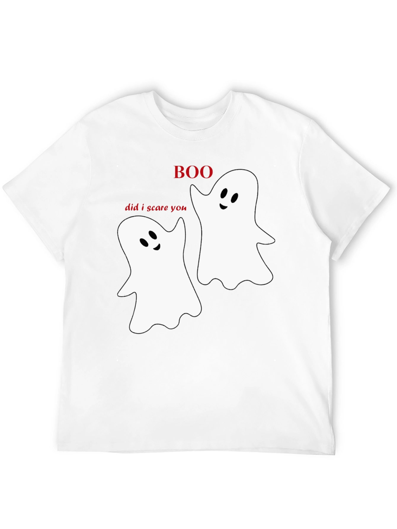 Boo Ghost T-Shirt: Spooky & Fun Halloween Tee!