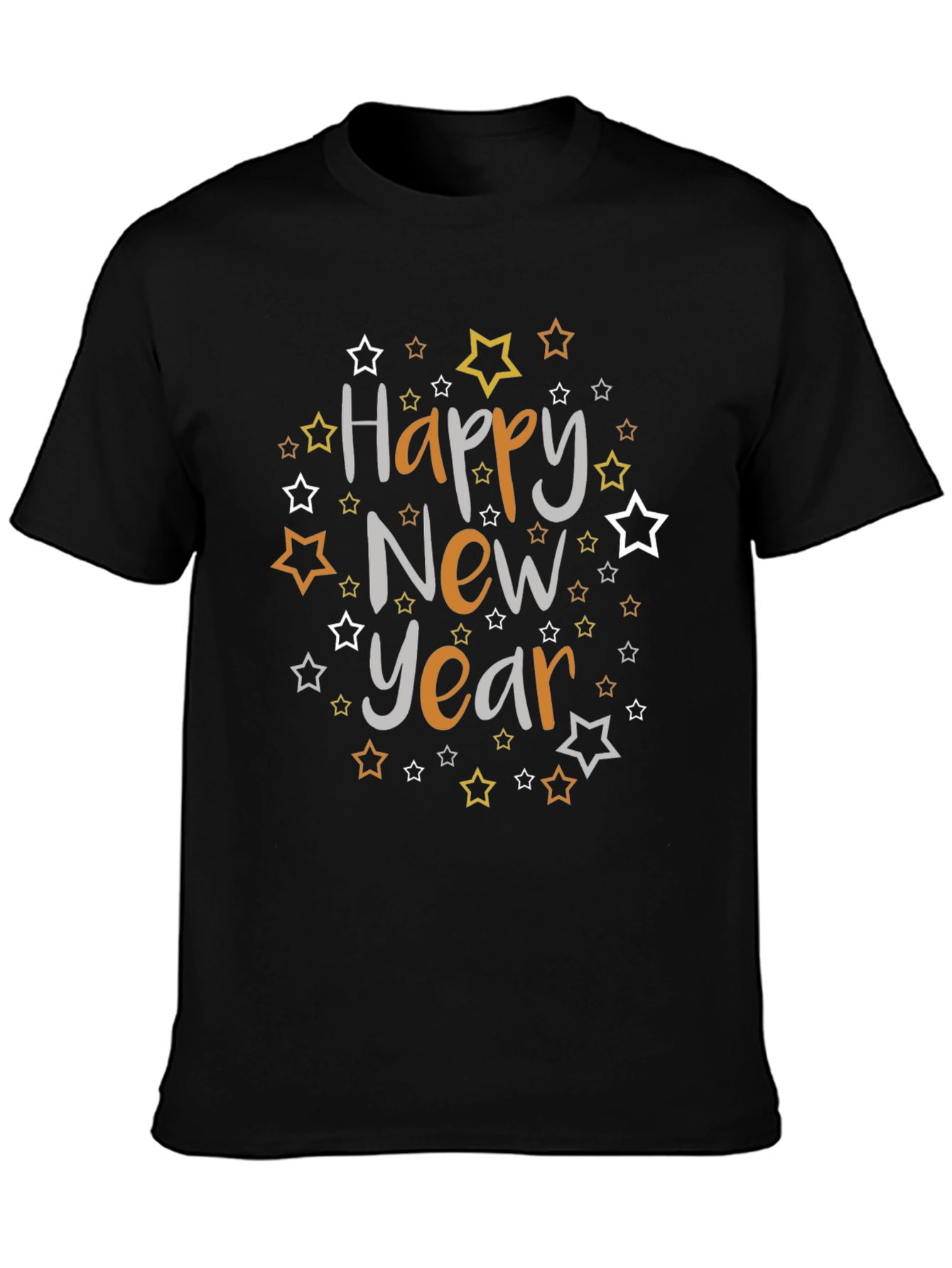 Happy New Year Star Graphic Tee