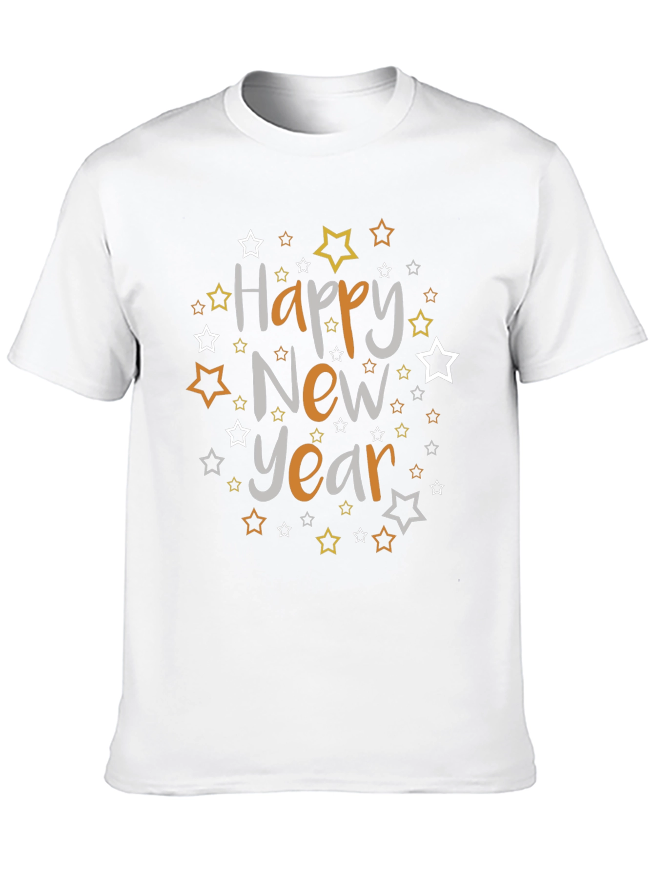 Happy New Year Star Graphic Tee