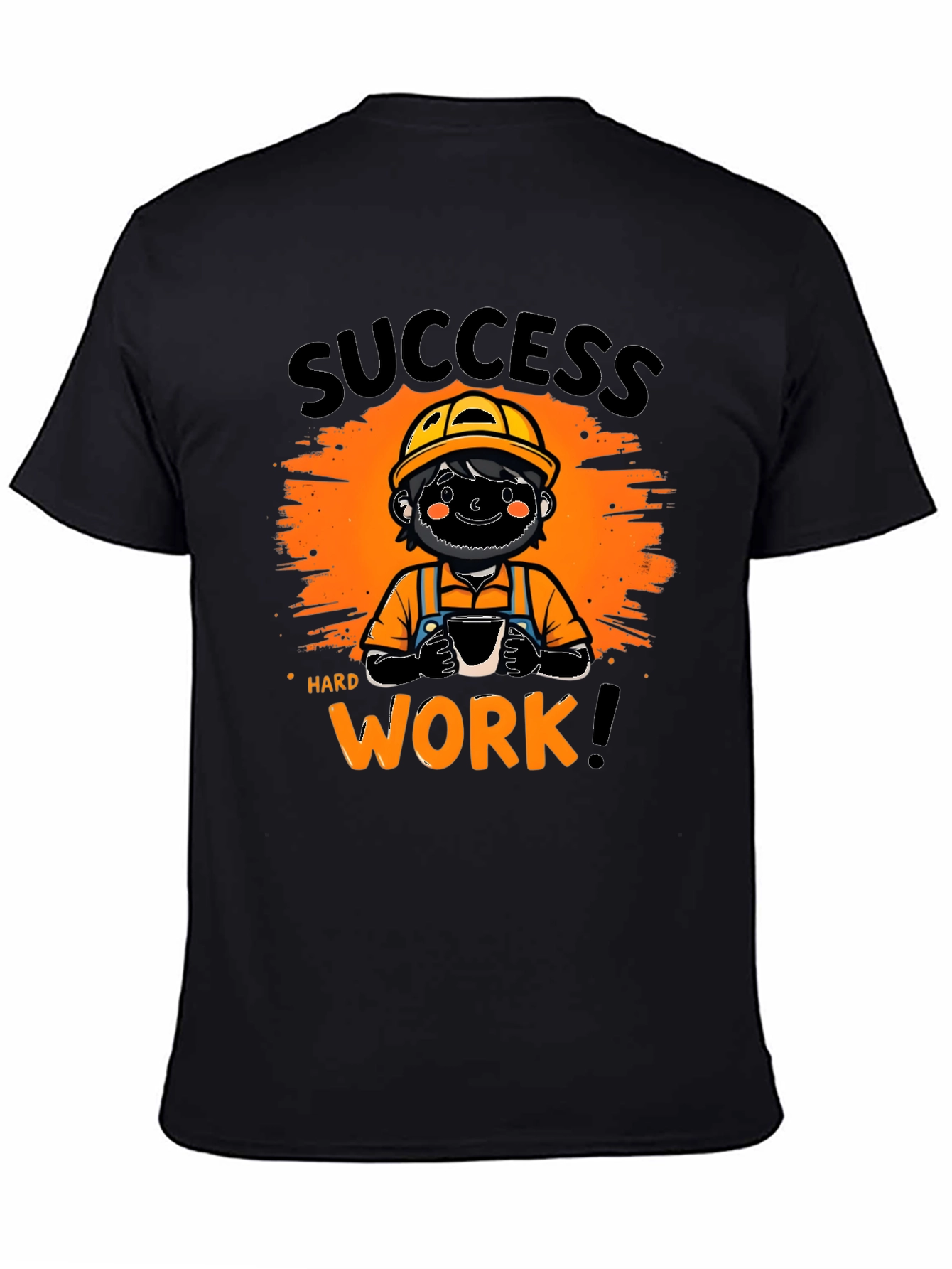 Success Hard Work Graphic T-Shirt