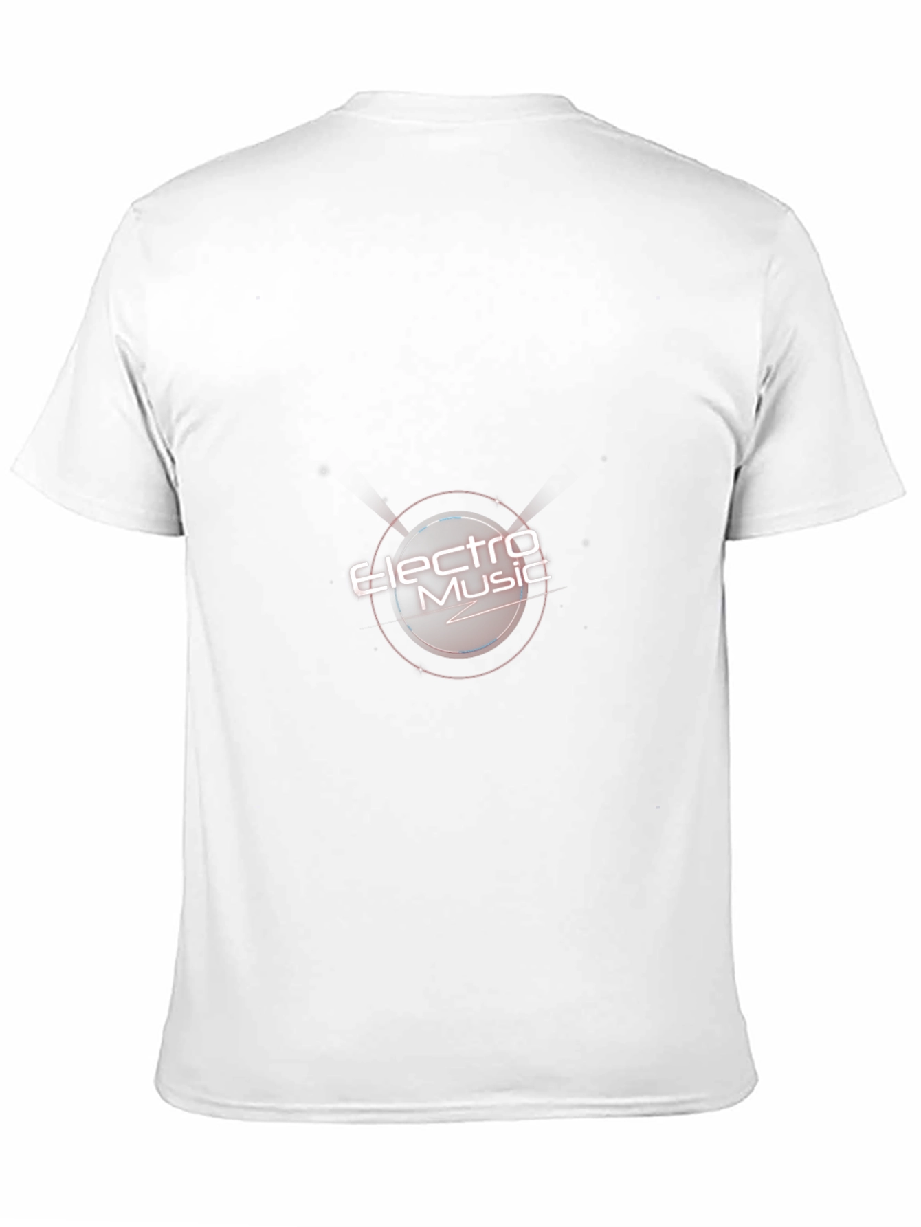 Electro Music Graphic Tee - Black Cotton Comfort