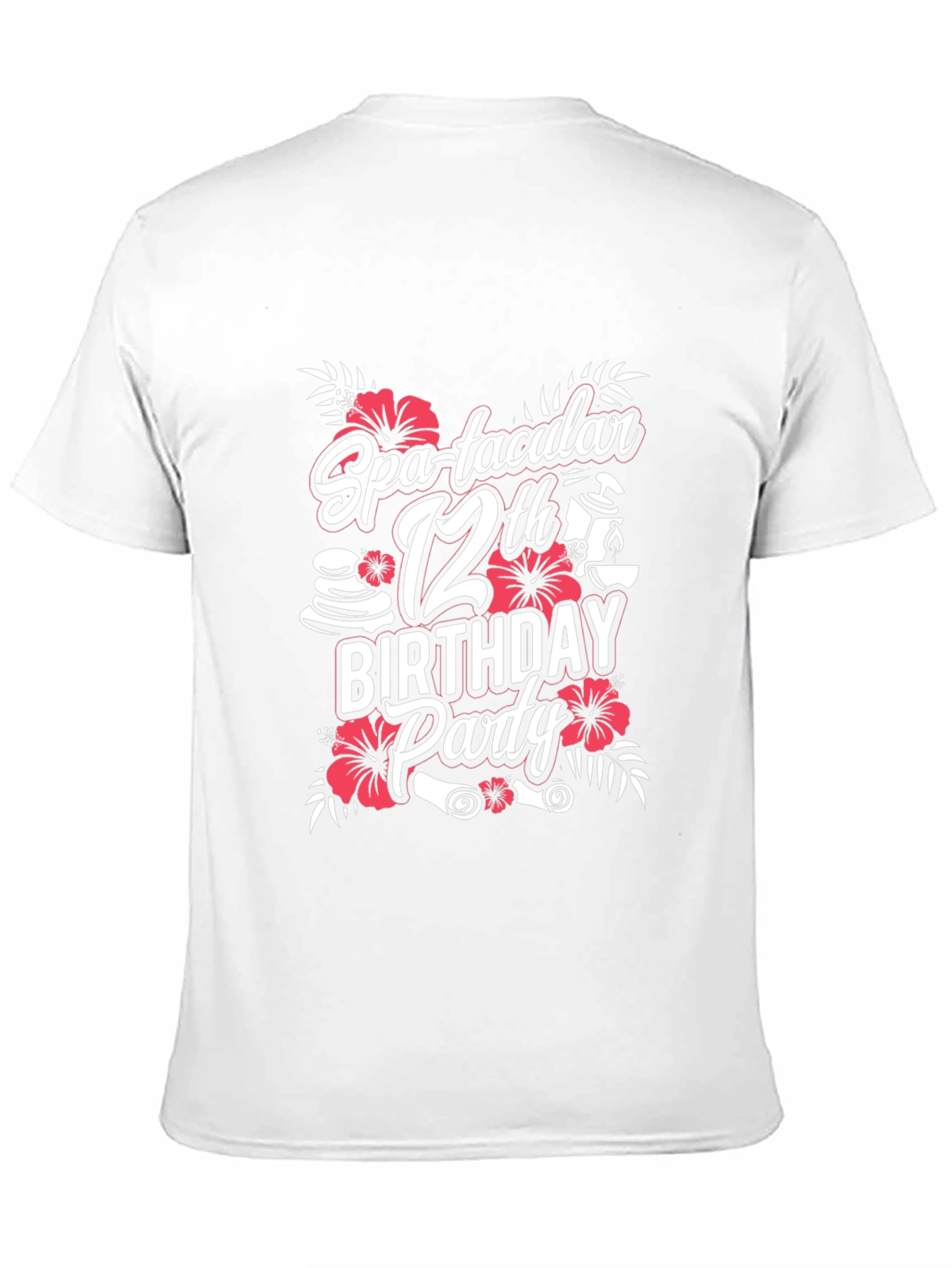 Spa-tacular 12th Birthday Party Graphic Tee