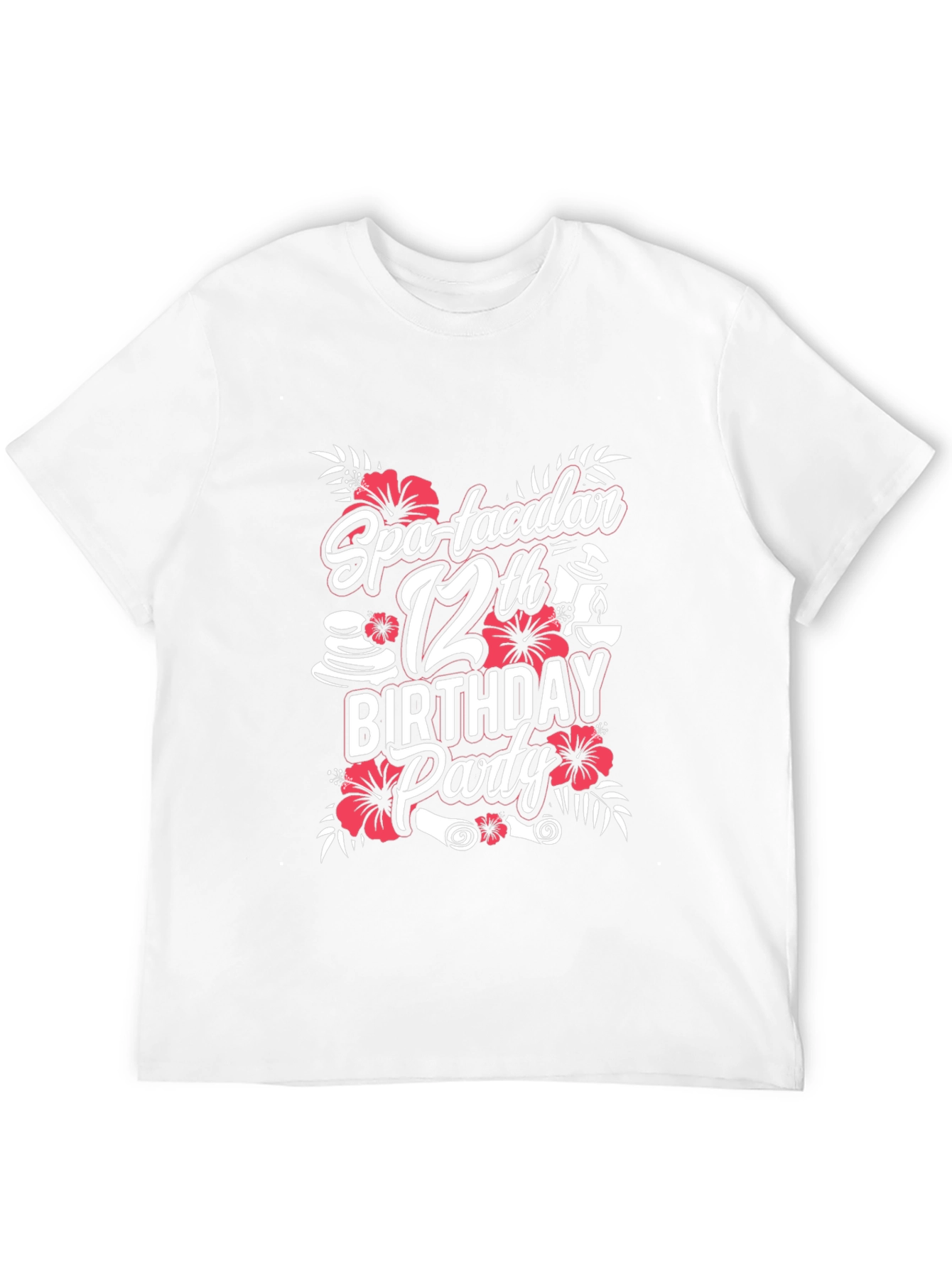 Spa-tacular 12th Birthday Party Graphic Tee
