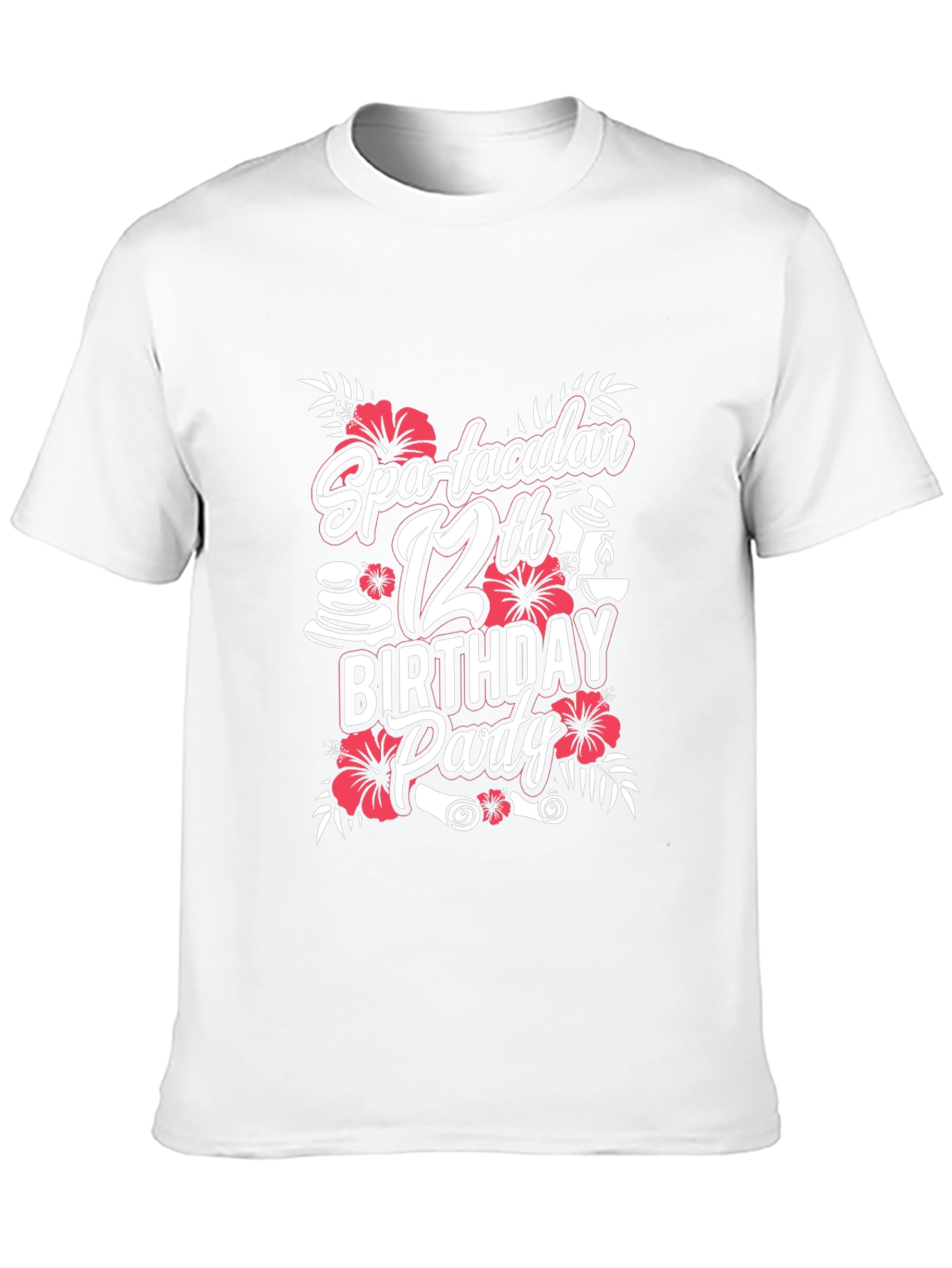 Spa-tacular 12th Birthday Party Graphic Tee
