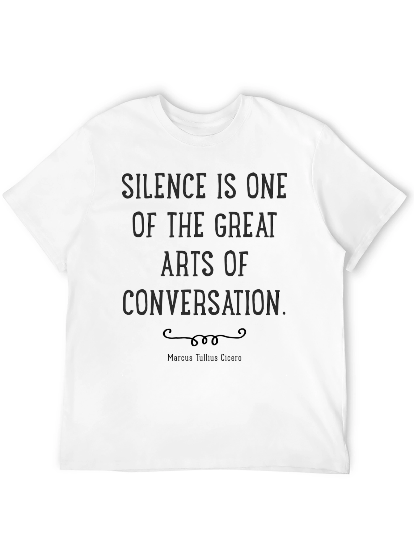 Silence is Golden T-Shirt - Conversation Quote