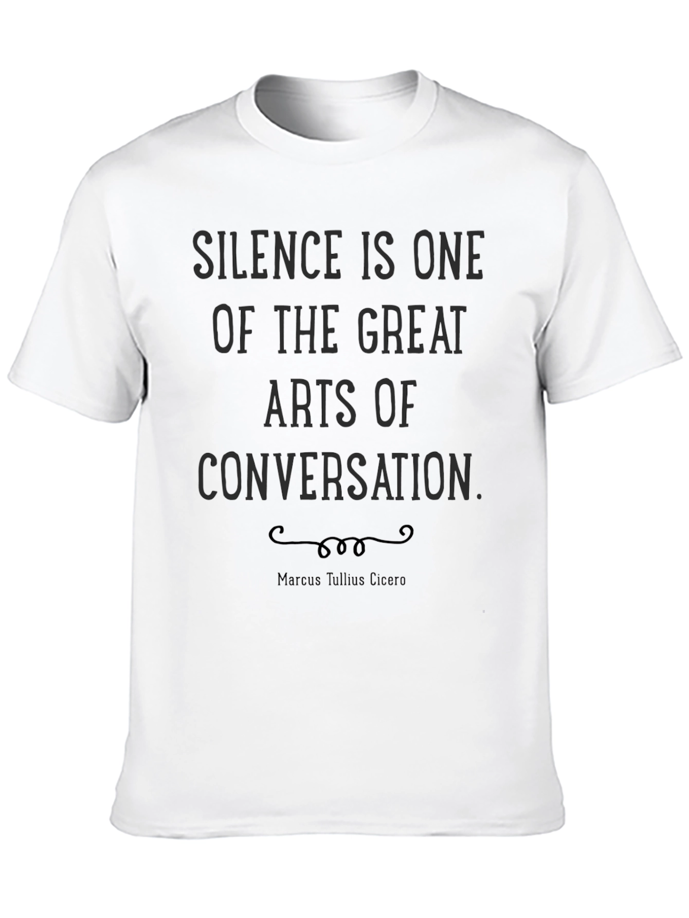 Silence is Golden T-Shirt - Conversation Quote