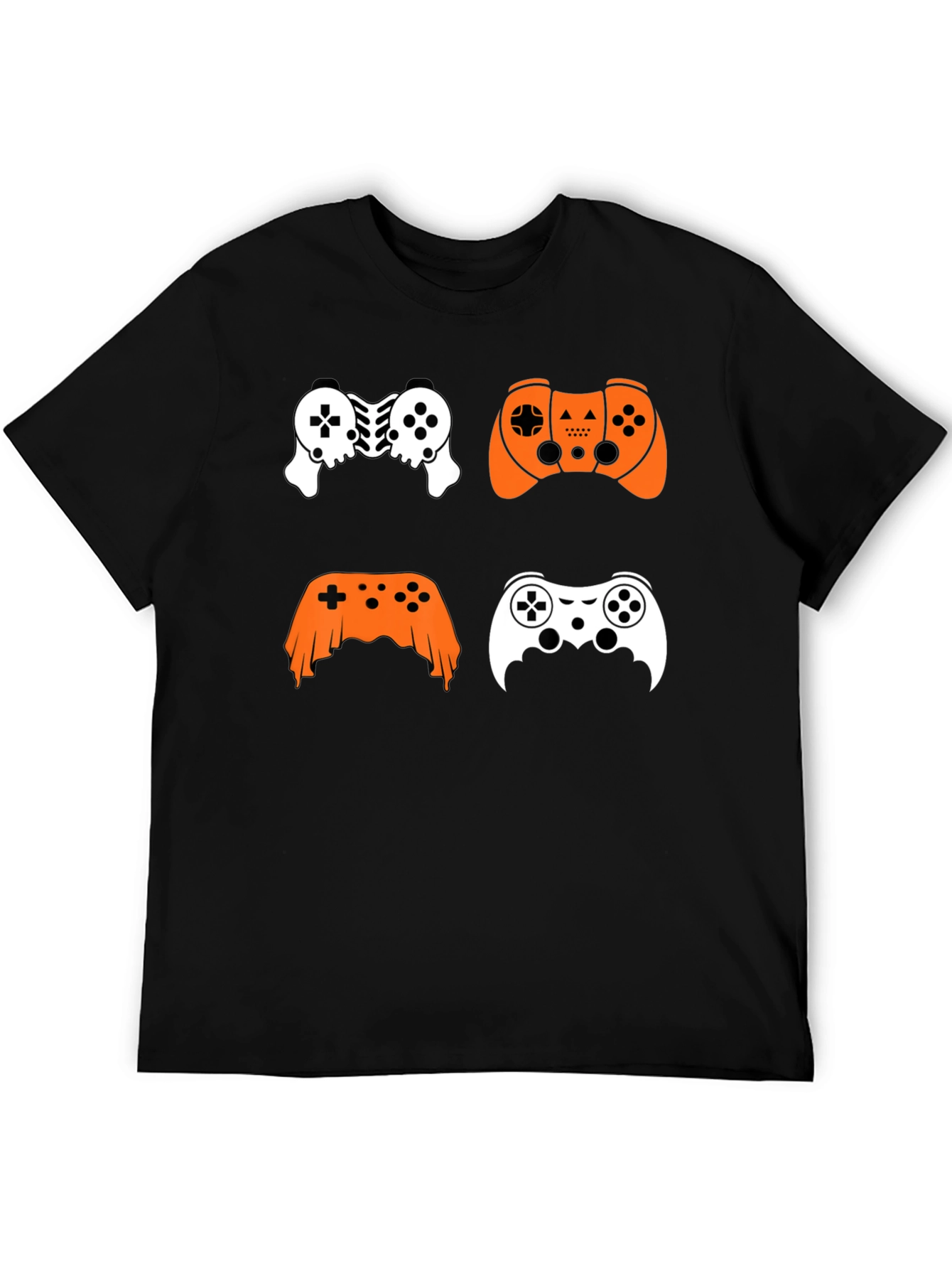 Halloween Gamer T-Shirt - Spooky Controller Design