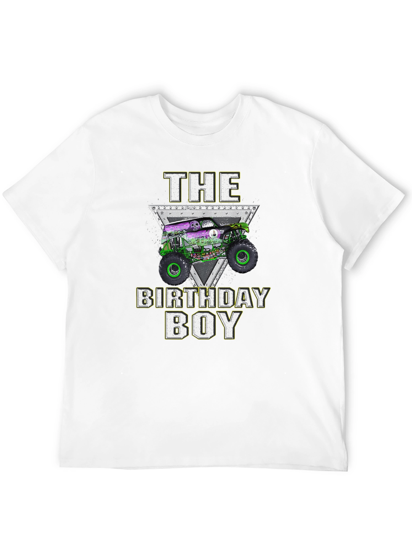 Monster Truck Birthday Boy T-Shirt