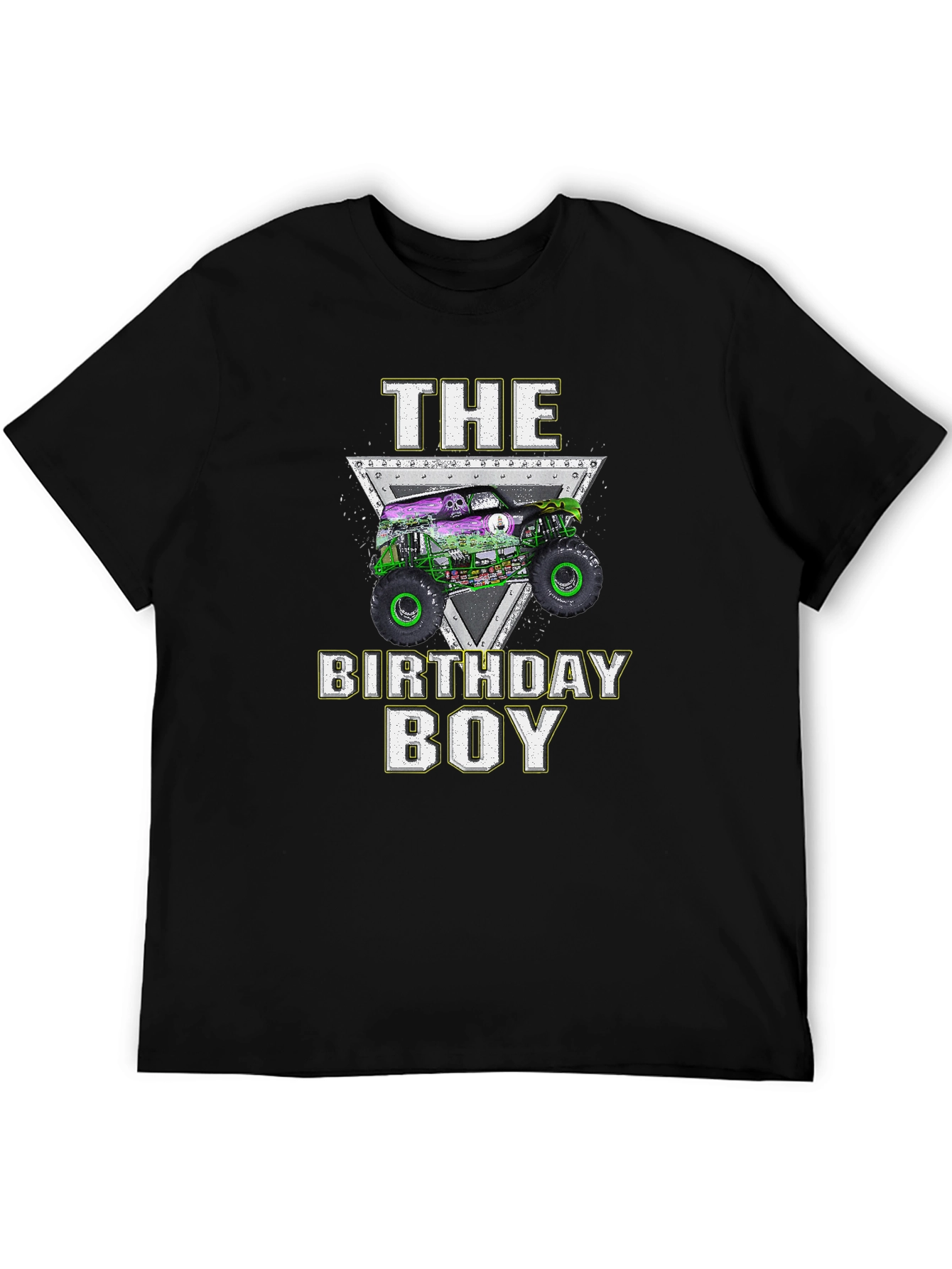 Monster Truck Birthday Boy T-Shirt