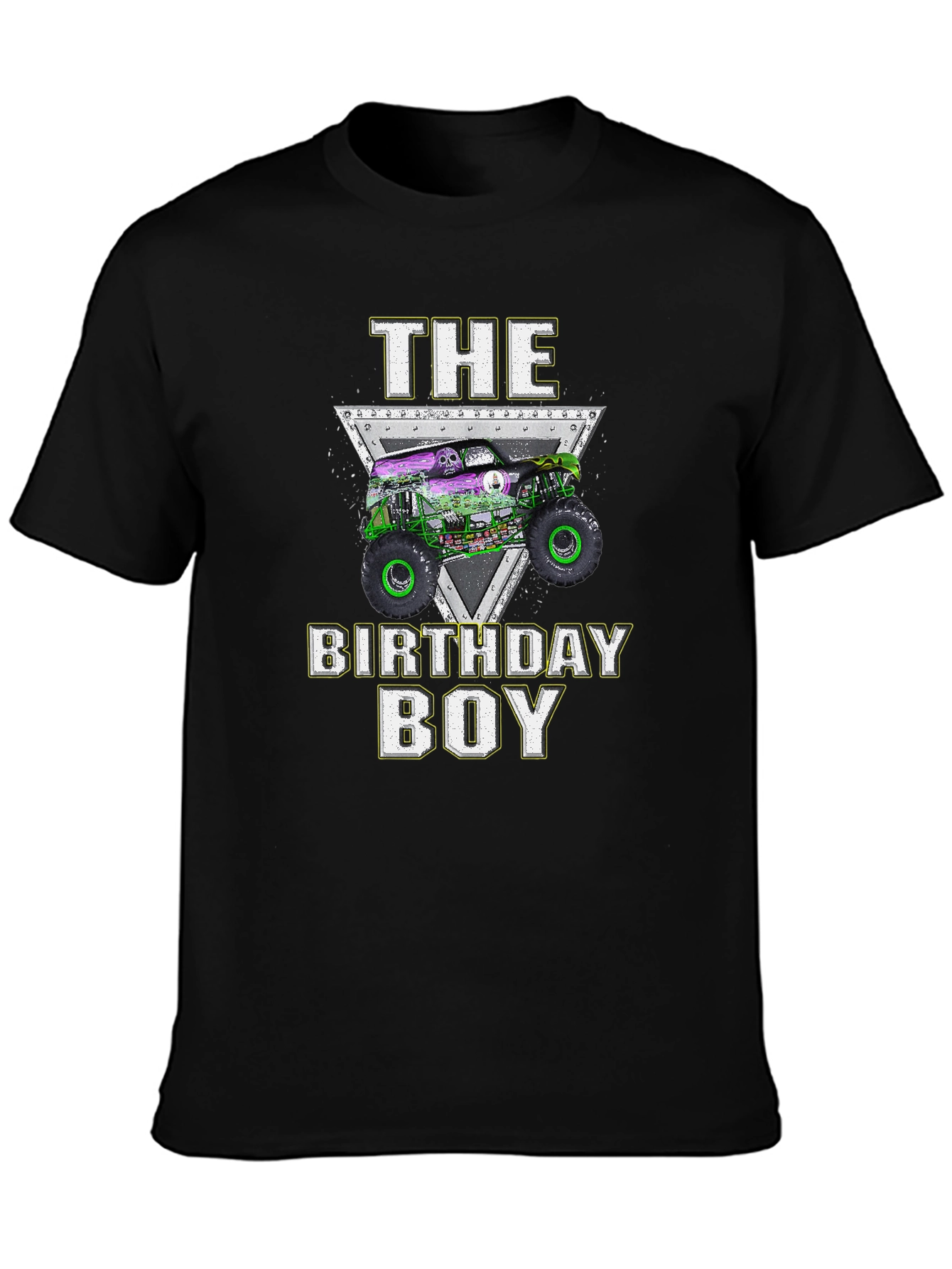 Monster Truck Birthday Boy T-Shirt