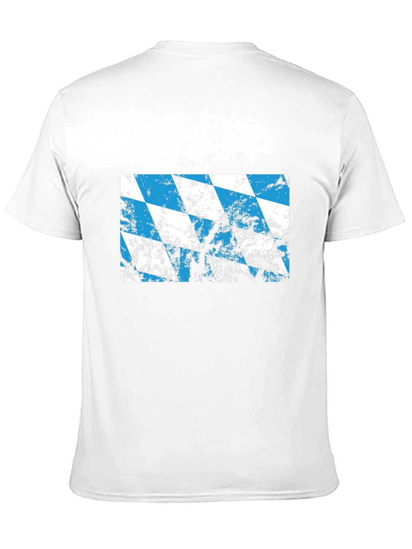 Mens Bavarian Flag Graphic T-Shirt