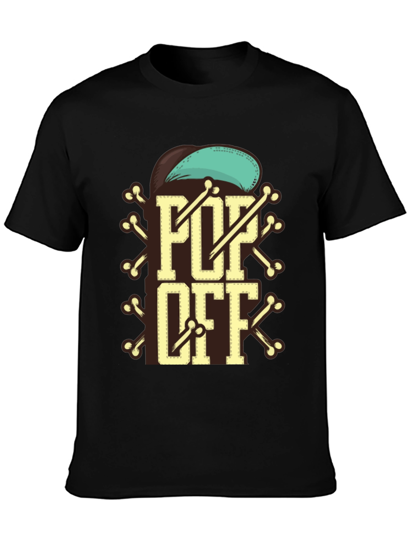 Pop Off T-Shirt Cool Graphic Tee