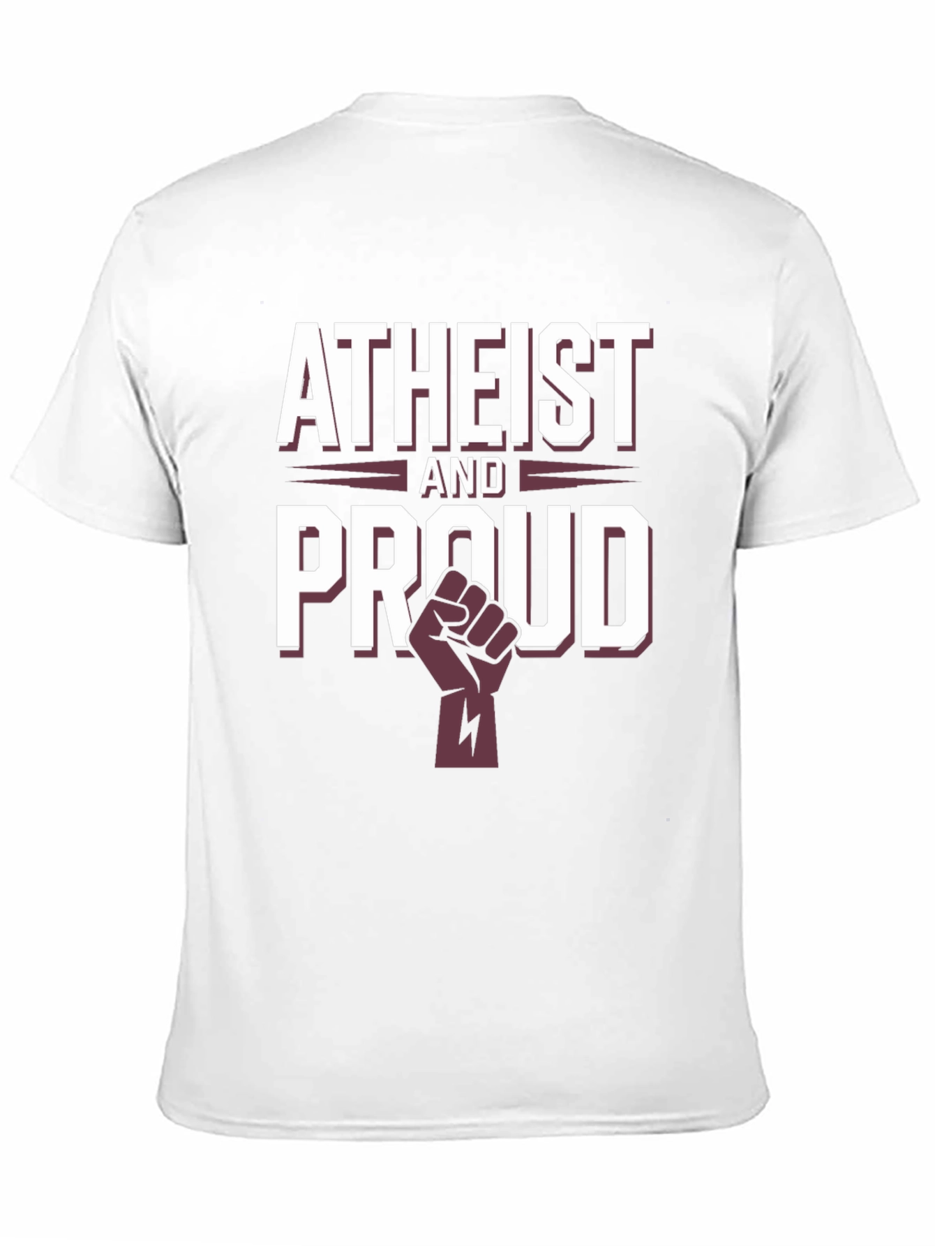 Atheist and Proud Graphic T-Shirt