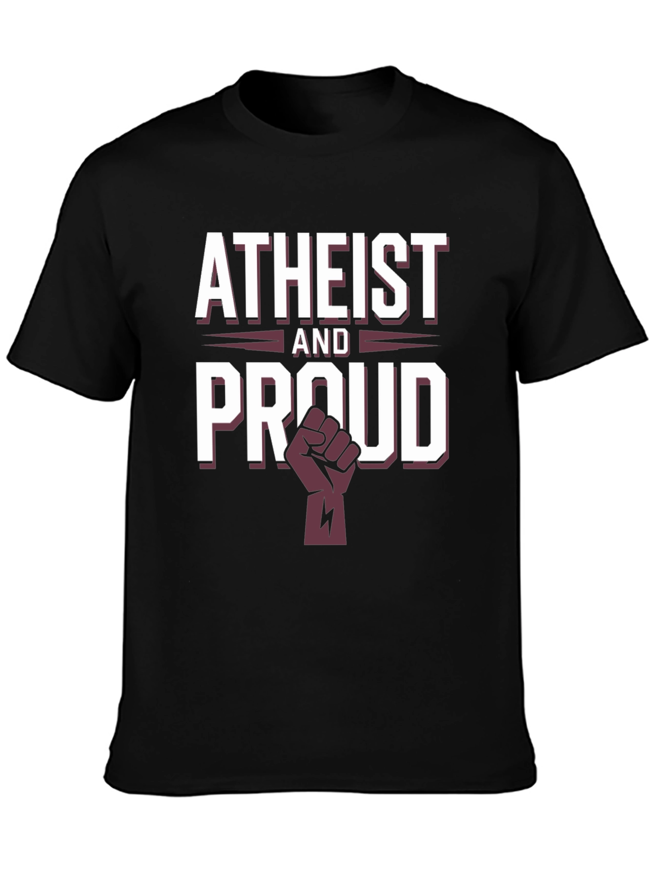 Atheist and Proud Graphic T-Shirt