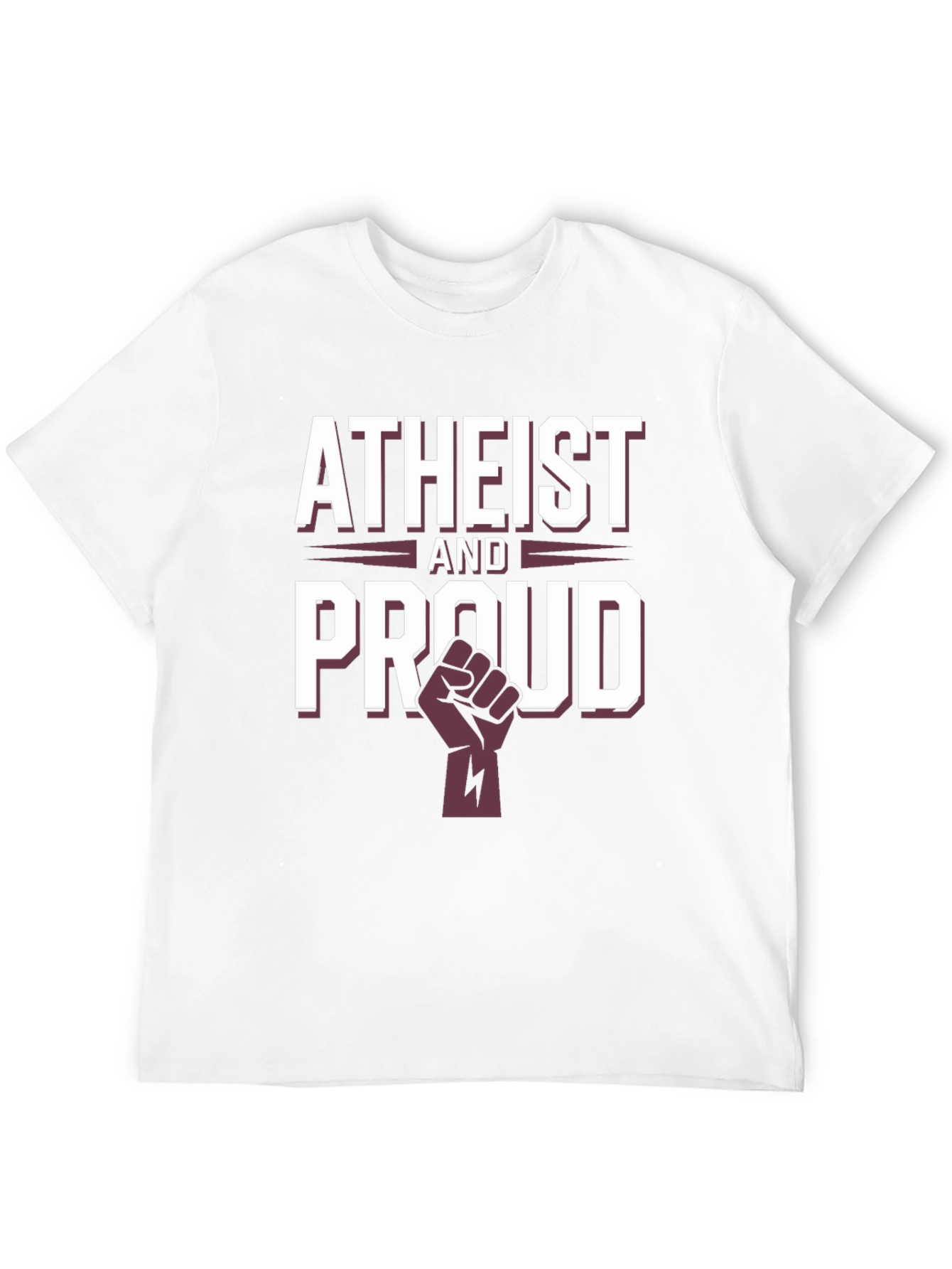 Atheist and Proud Graphic T-Shirt