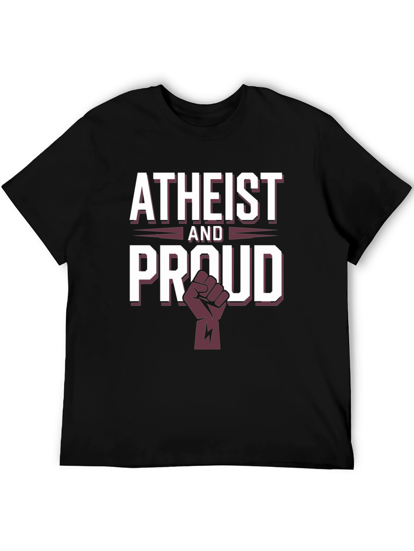 Atheist and Proud Graphic T-Shirt