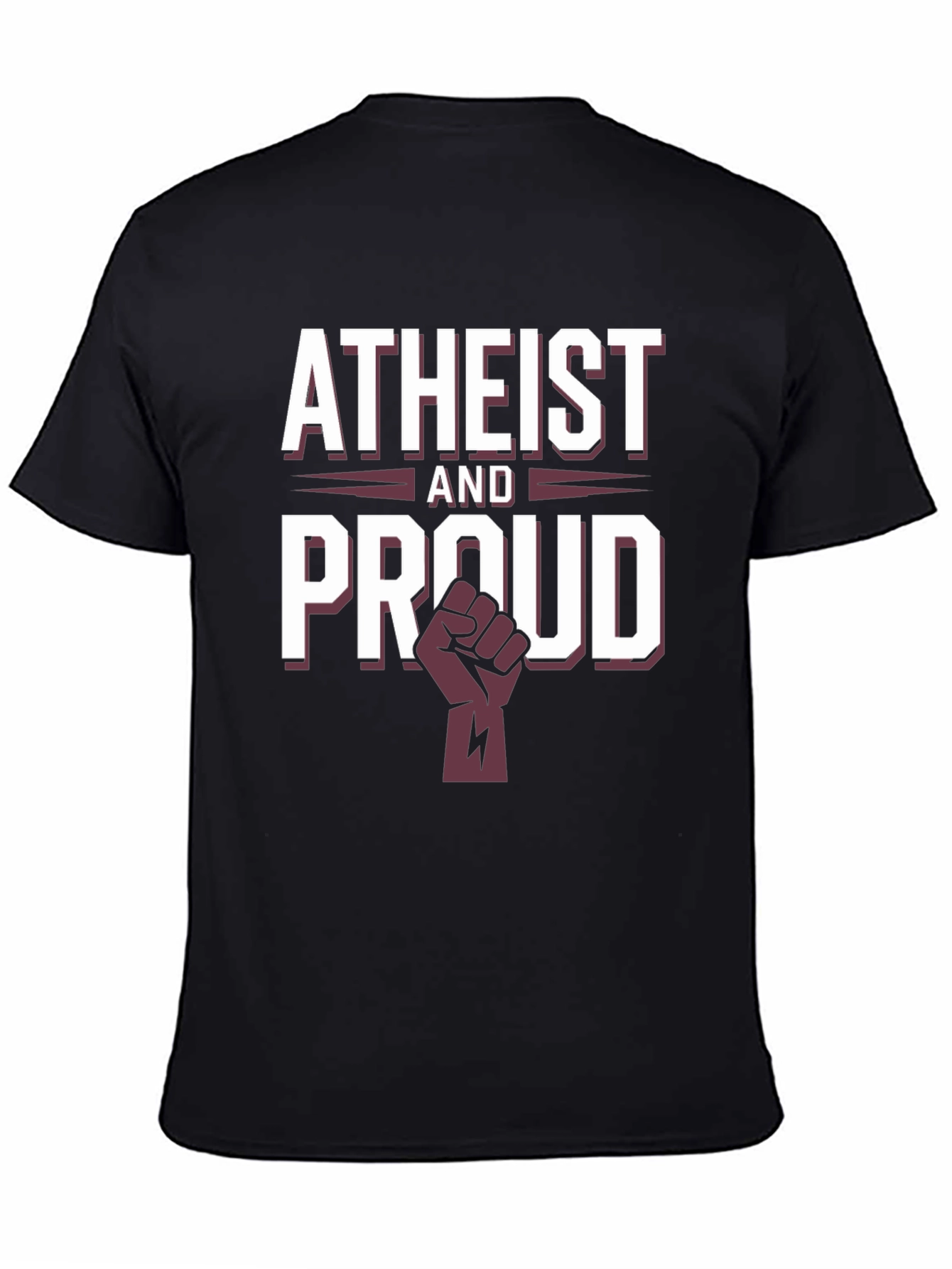 Atheist and Proud Graphic T-Shirt