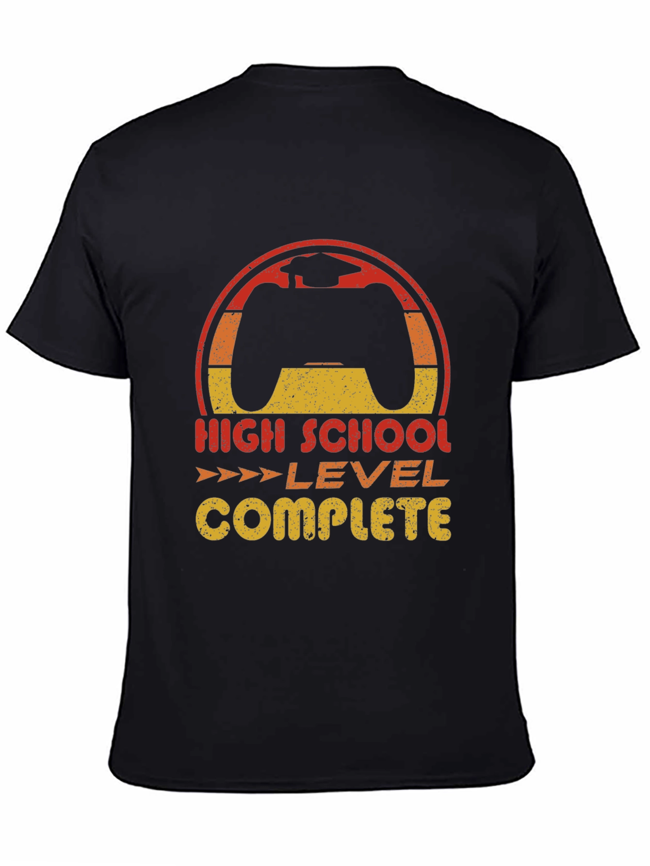High School Level Complete Graduation Gamer T-Shirt