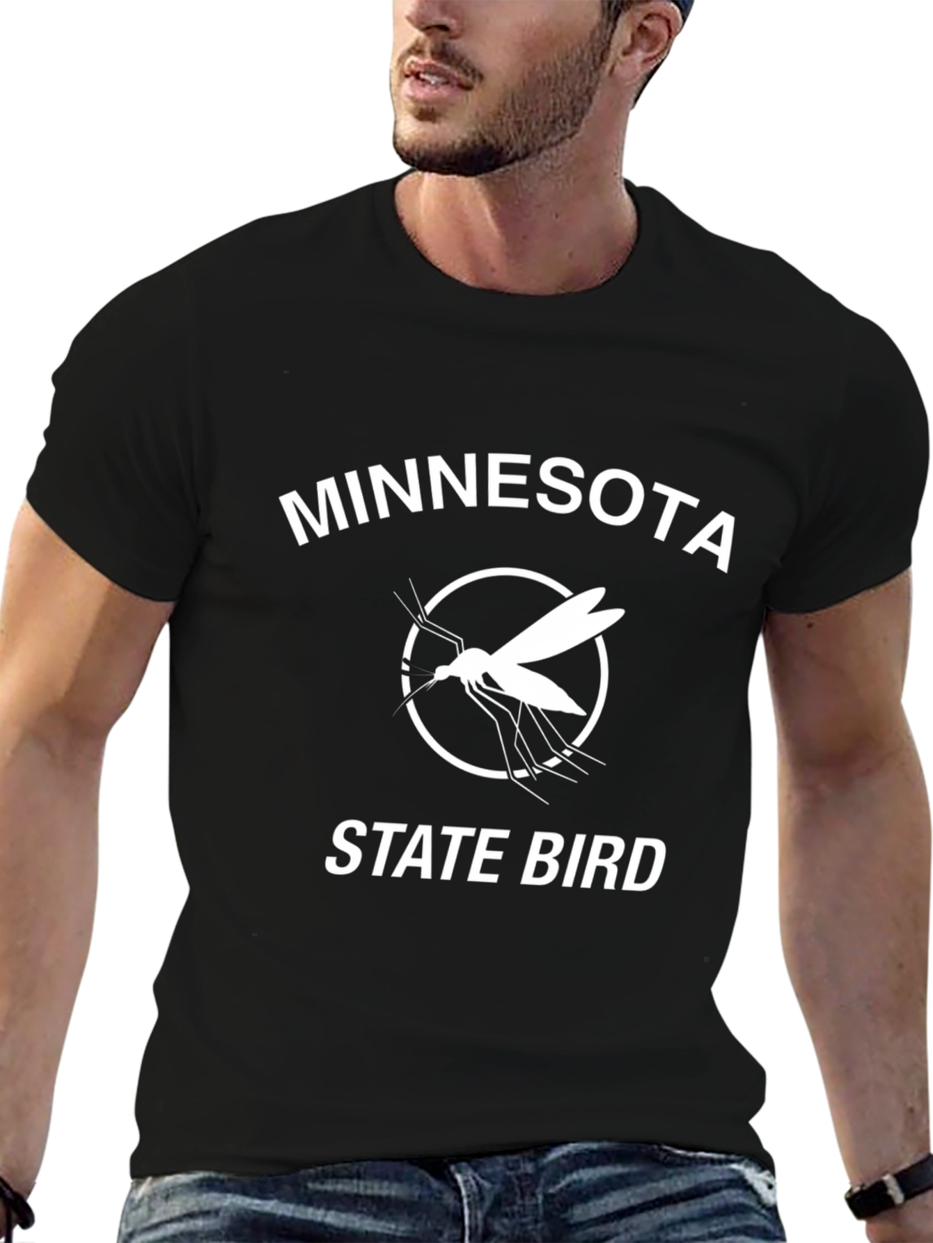 Minnesota State Bird T-Shirt - Mosquito Funny Tee