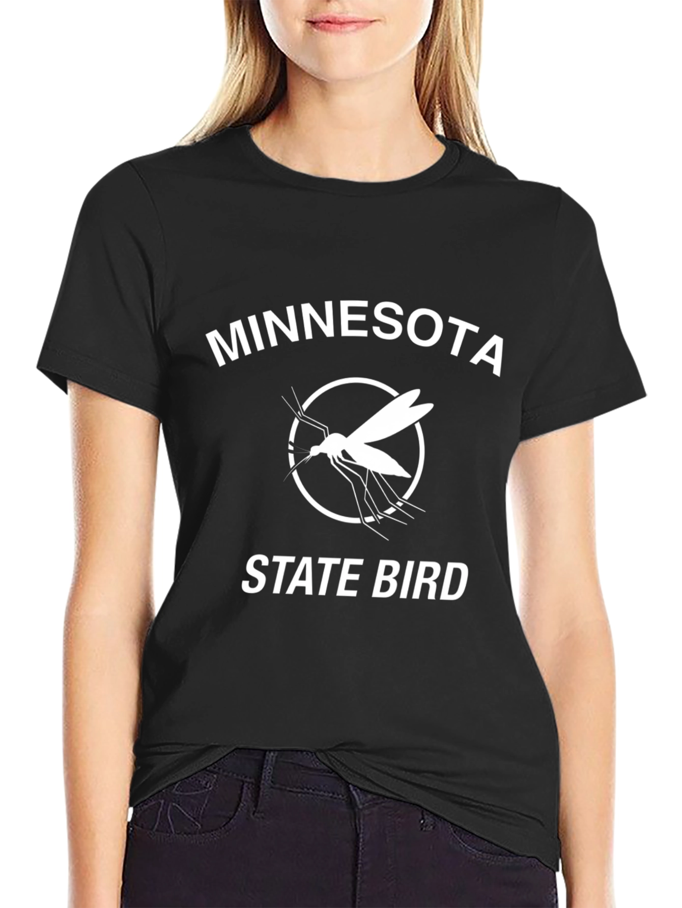 Minnesota State Bird T-Shirt - Mosquito Funny Tee