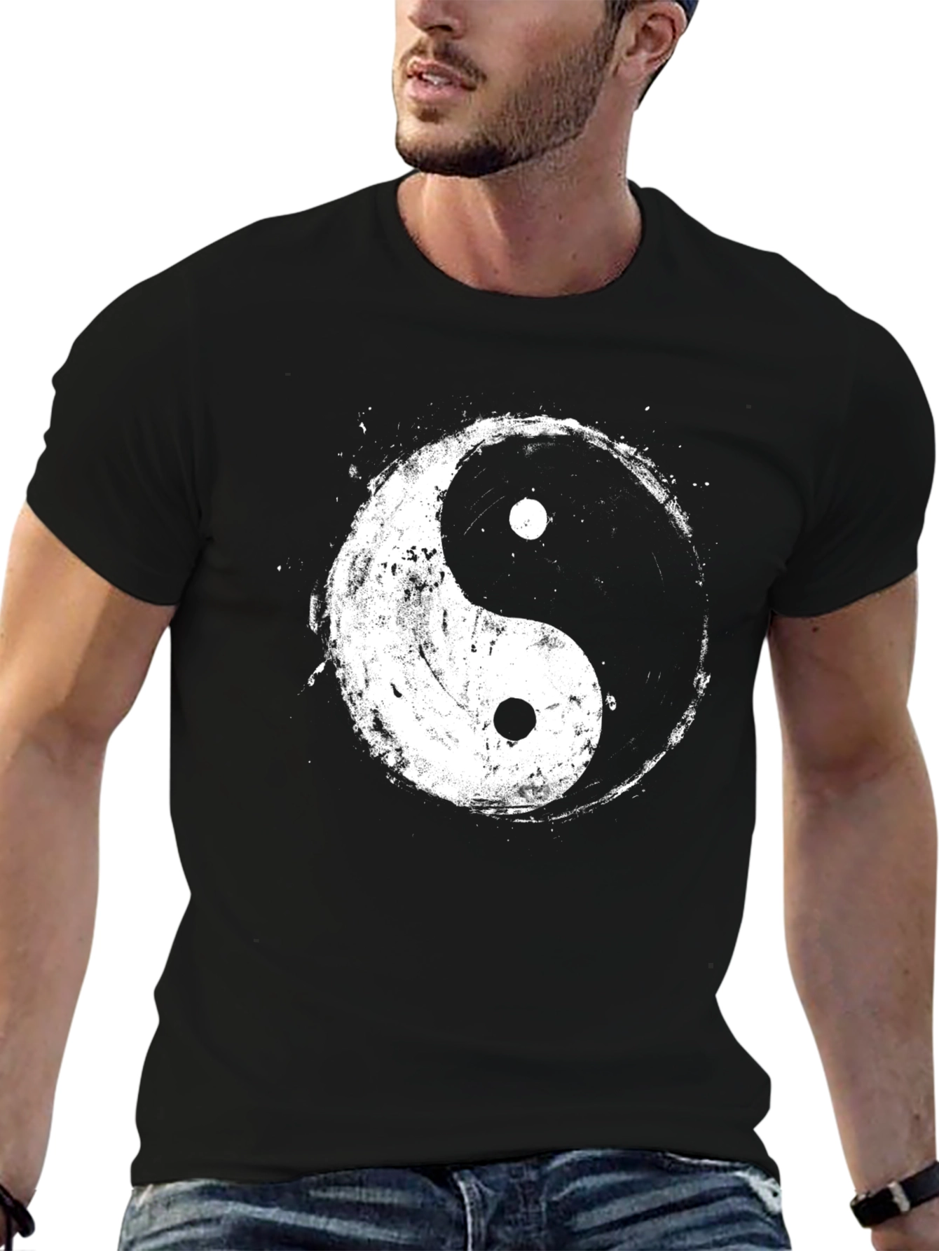 Yin Yang Graphic Tee - Balance & Harmony