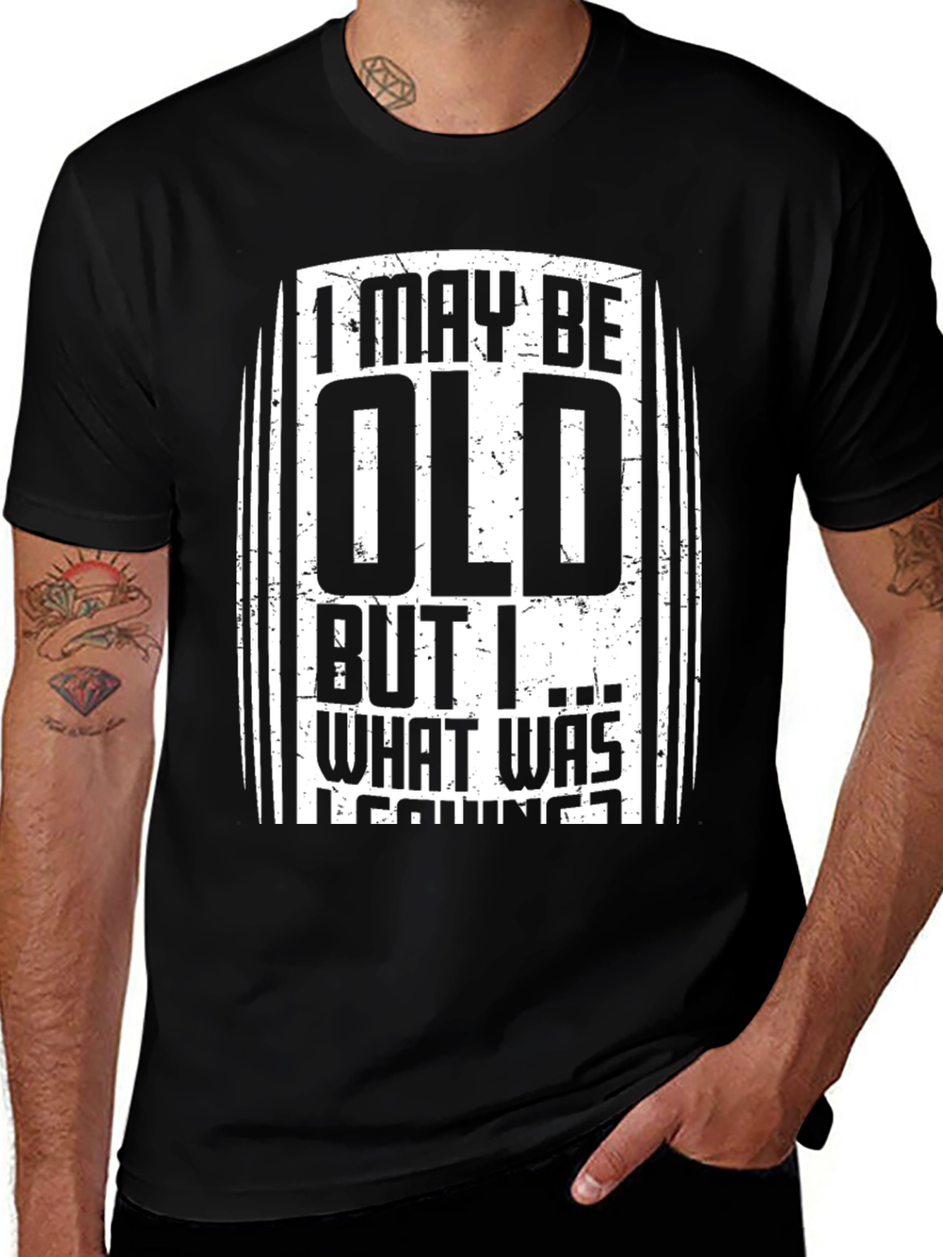Funny I May Be Old Graphic Tee