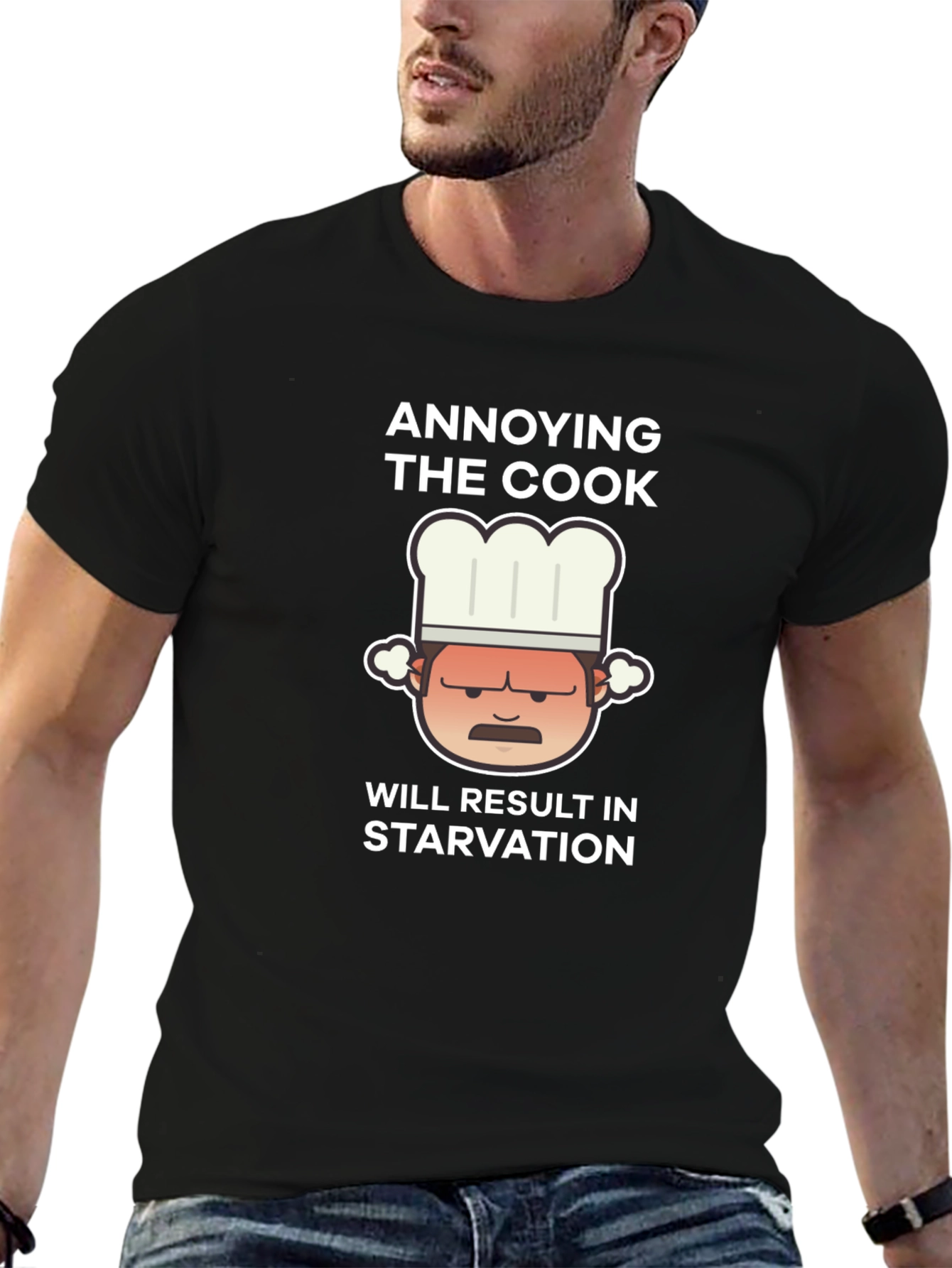 Annoying The Cook Graphic Tee - Funny Chef Shirt