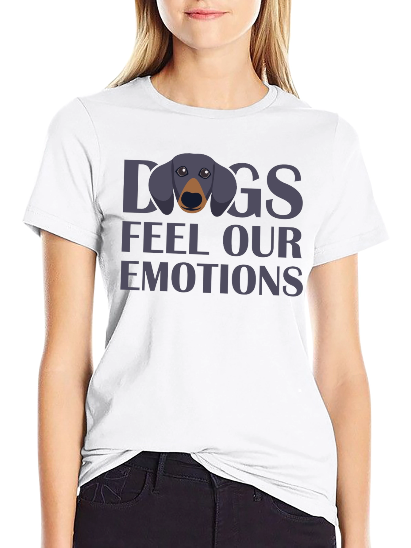 Dogs Feel Our Emotions Graphic T-Shirt