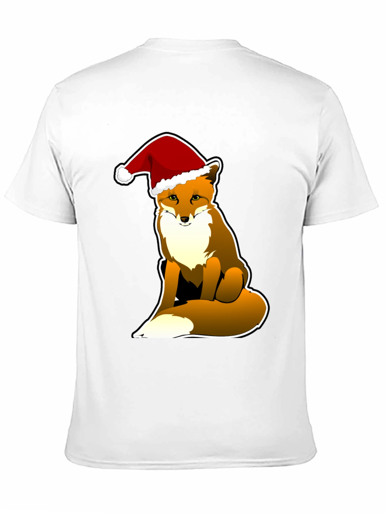 Festive Fox Tee - Holiday Season Style