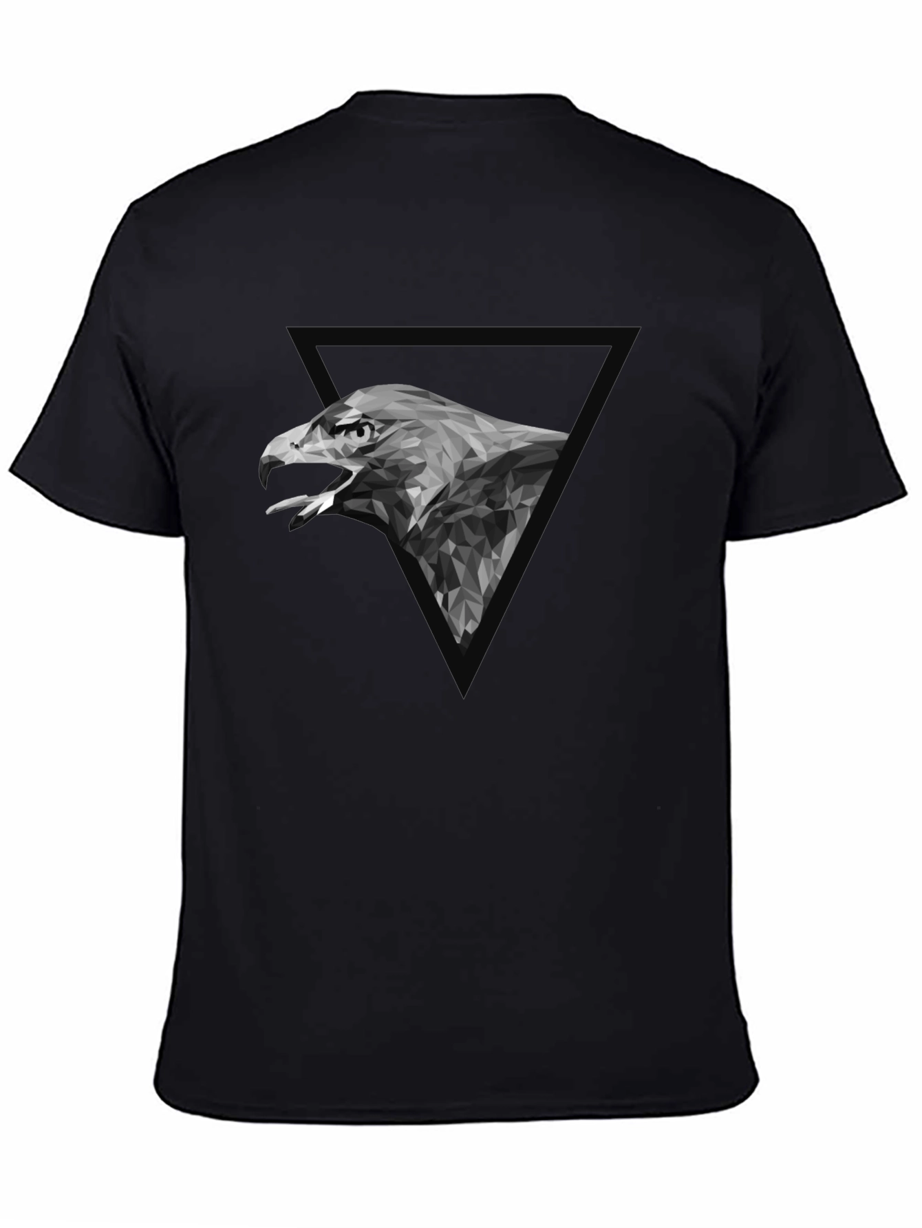 Geometric Eagle Graphic Tee - Modern Menswear