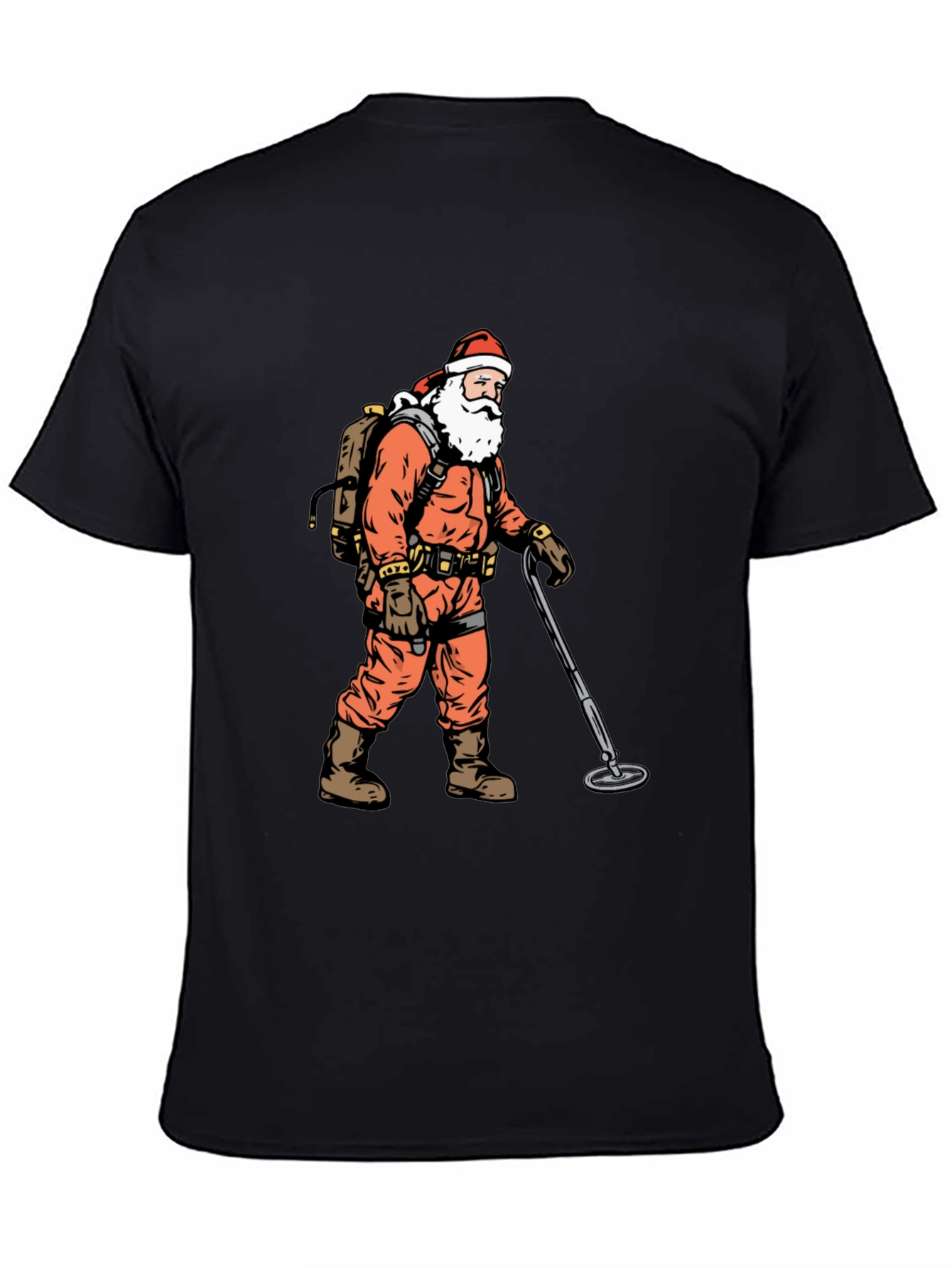 Santa Metal Detecting T-Shirt