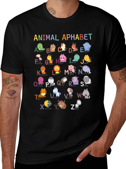 Animal Alphabet T-Shirt: Educational & Fun